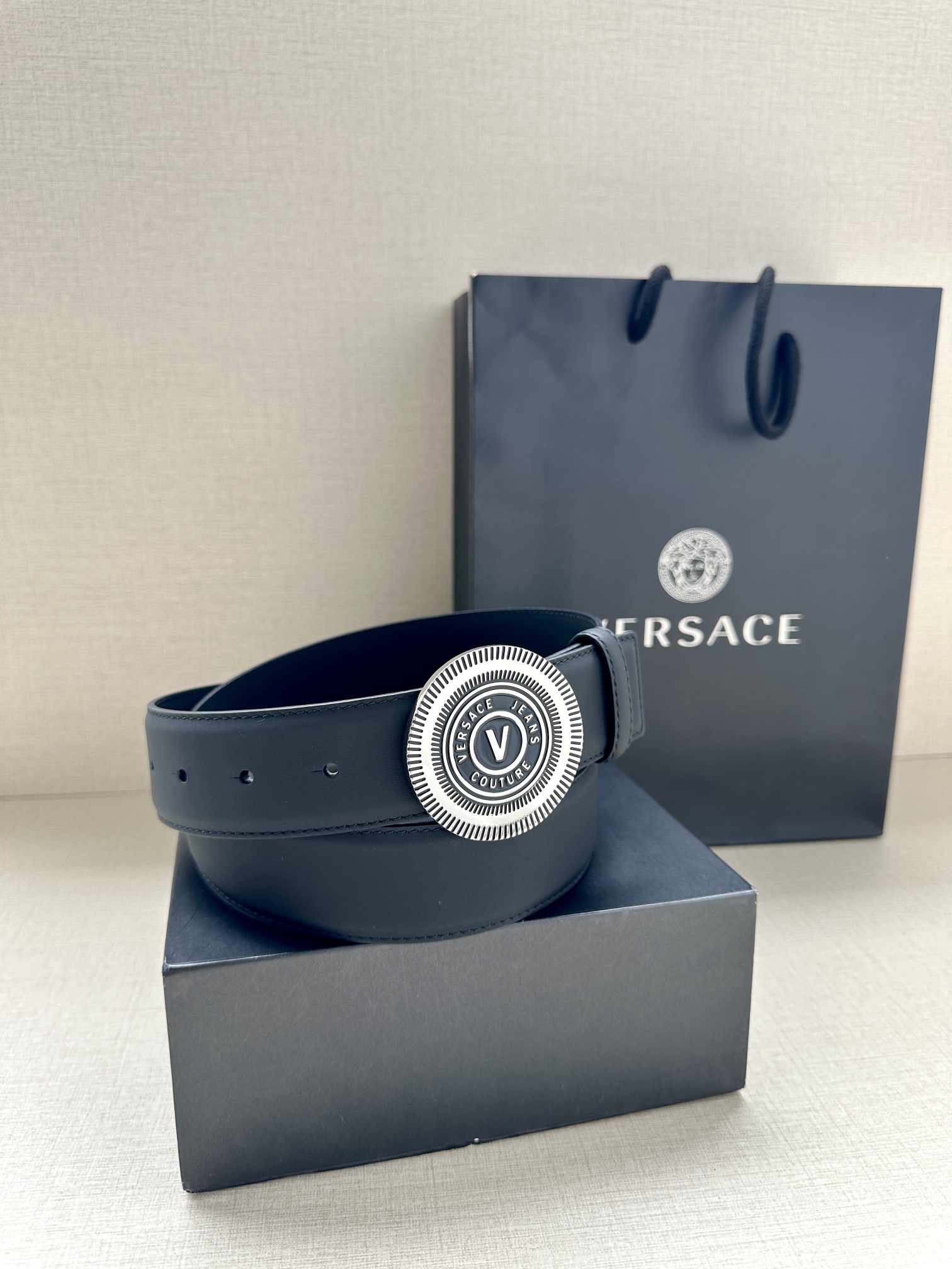 Cheap Versace AAA Quality  Belts in 221488, $55 USD- [IB221488] - Replica Versace AAA Quality  Belts
