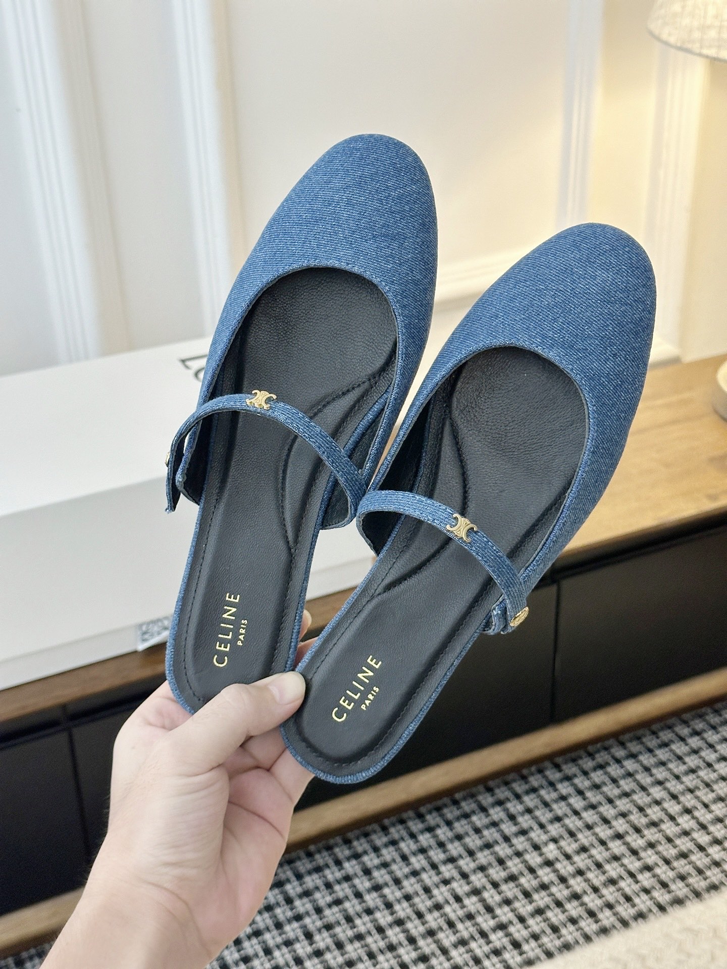 Cheap Celine Shoes in 221506, $75 USD- [IB221506] - Replica Celine Shoes