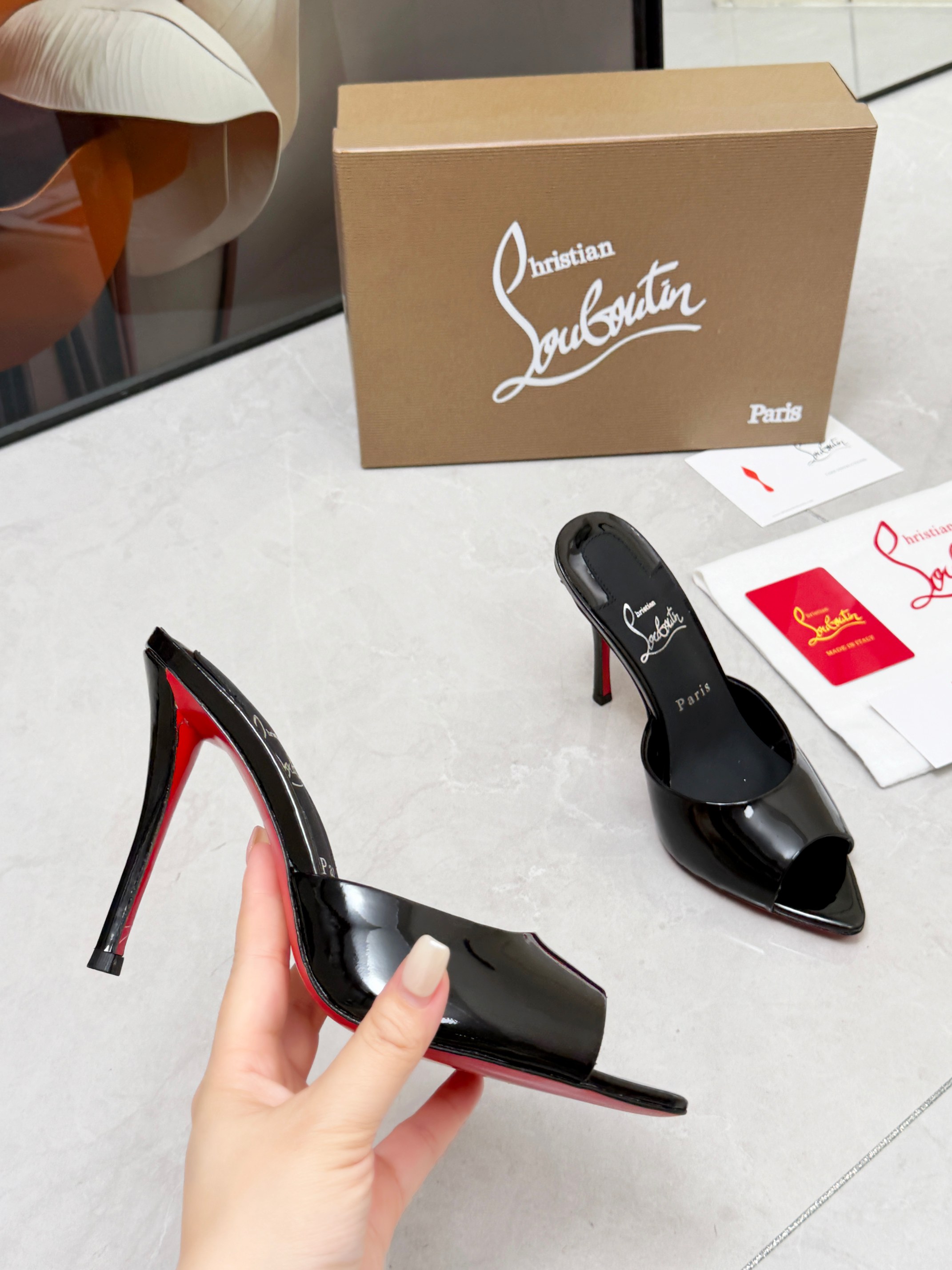 Cheap Christian Louboutin Pumps High Heels in 221520, $75 USD- [IB221520] - Replica Christian Louboutin Pumps High Heels