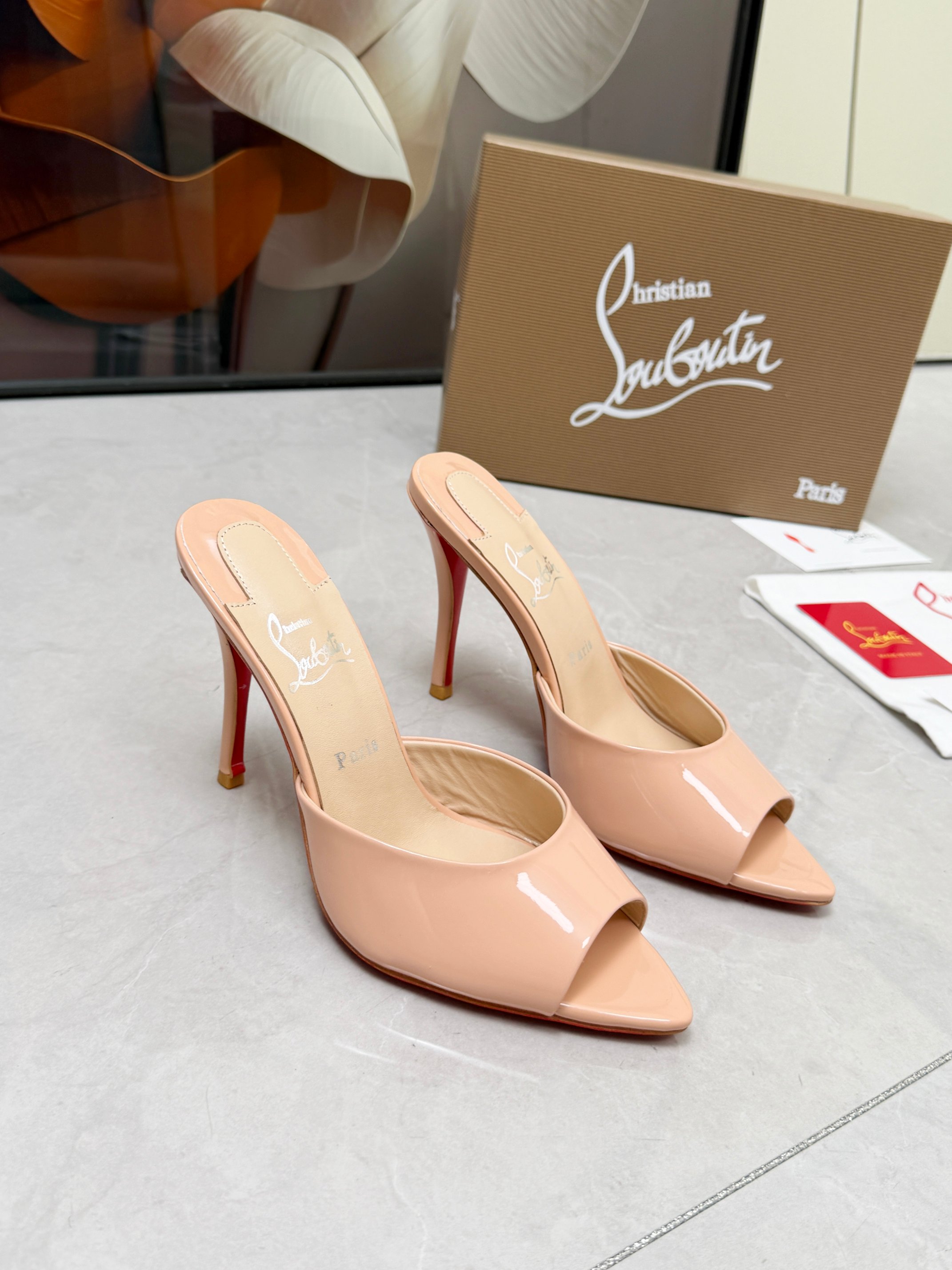 Cheap Christian Louboutin Pumps High Heels in 221521, $75 USD- [IB221521] - Replica Christian Louboutin Pumps High Heels