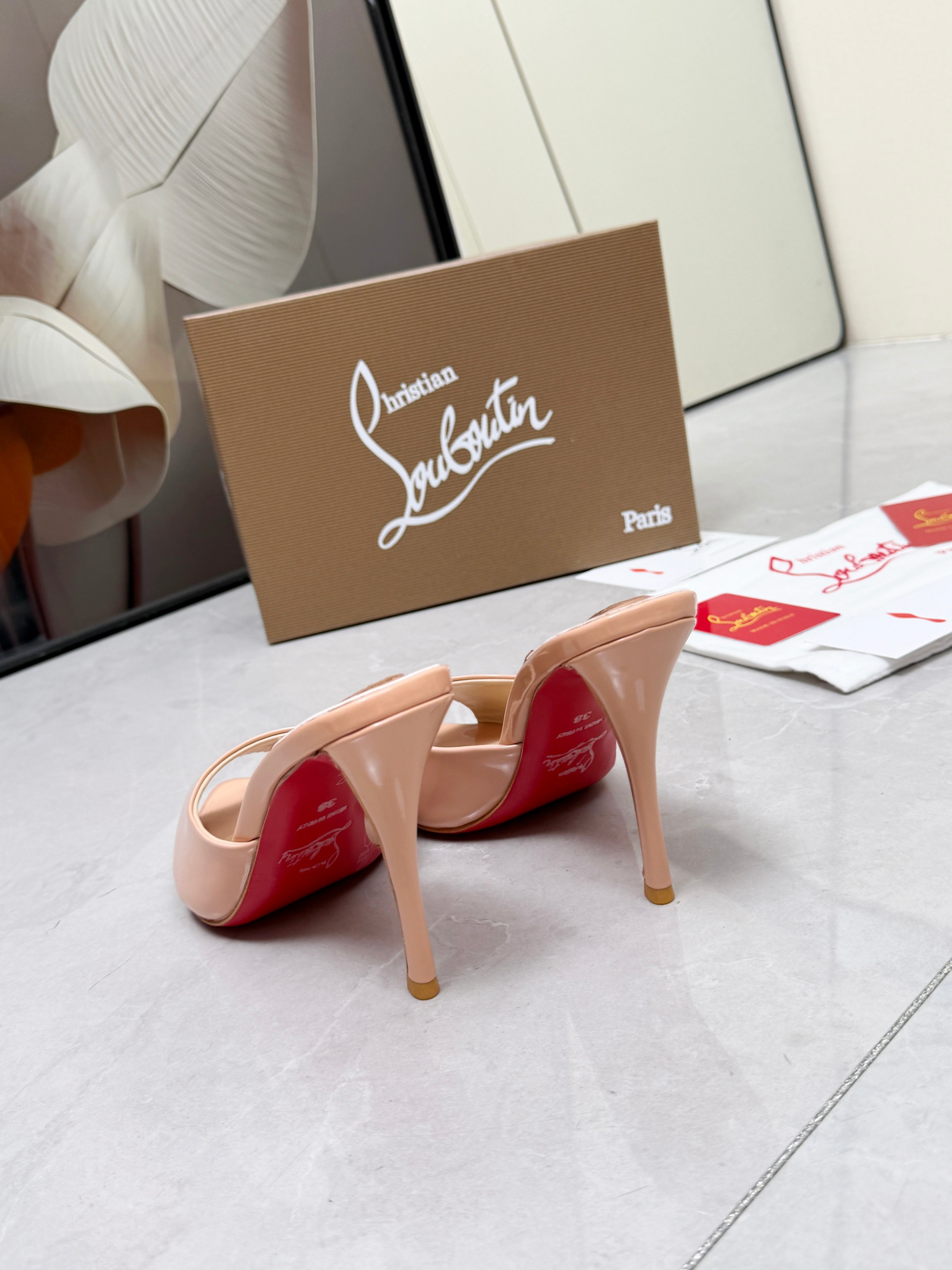 Cheap Christian Louboutin Pumps High Heels in 221521, $75 USD- [IB221521] - Replica Christian Louboutin Pumps High Heels