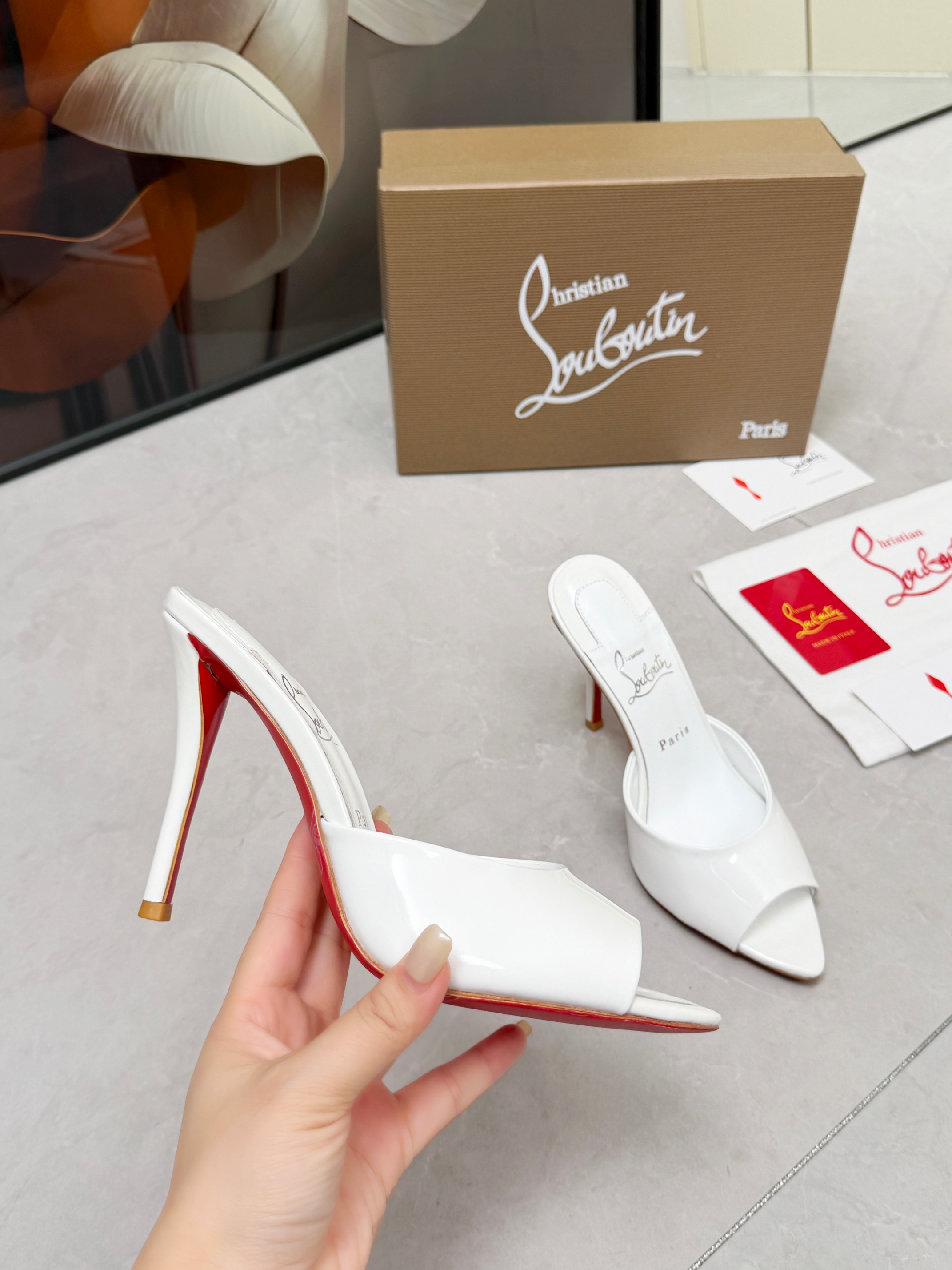 Cheap Christian Louboutin Pumps High Heels in 221522, $75 USD- [IB221522] - Replica Christian Louboutin Pumps High Heels