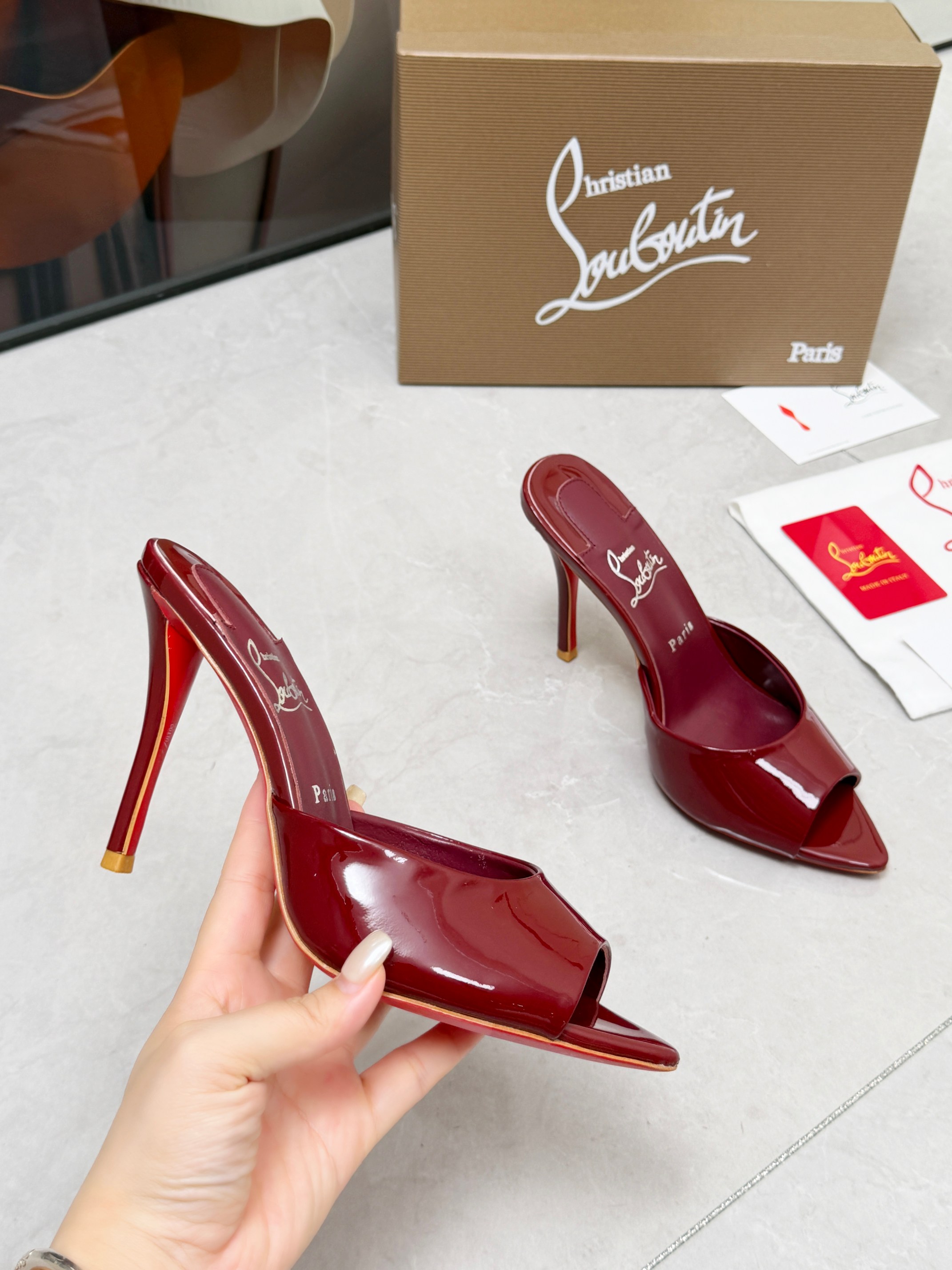 Cheap Christian Louboutin Pumps High Heels in 221523, $75 USD- [IB221523] - Replica Christian Louboutin Pumps High Heels