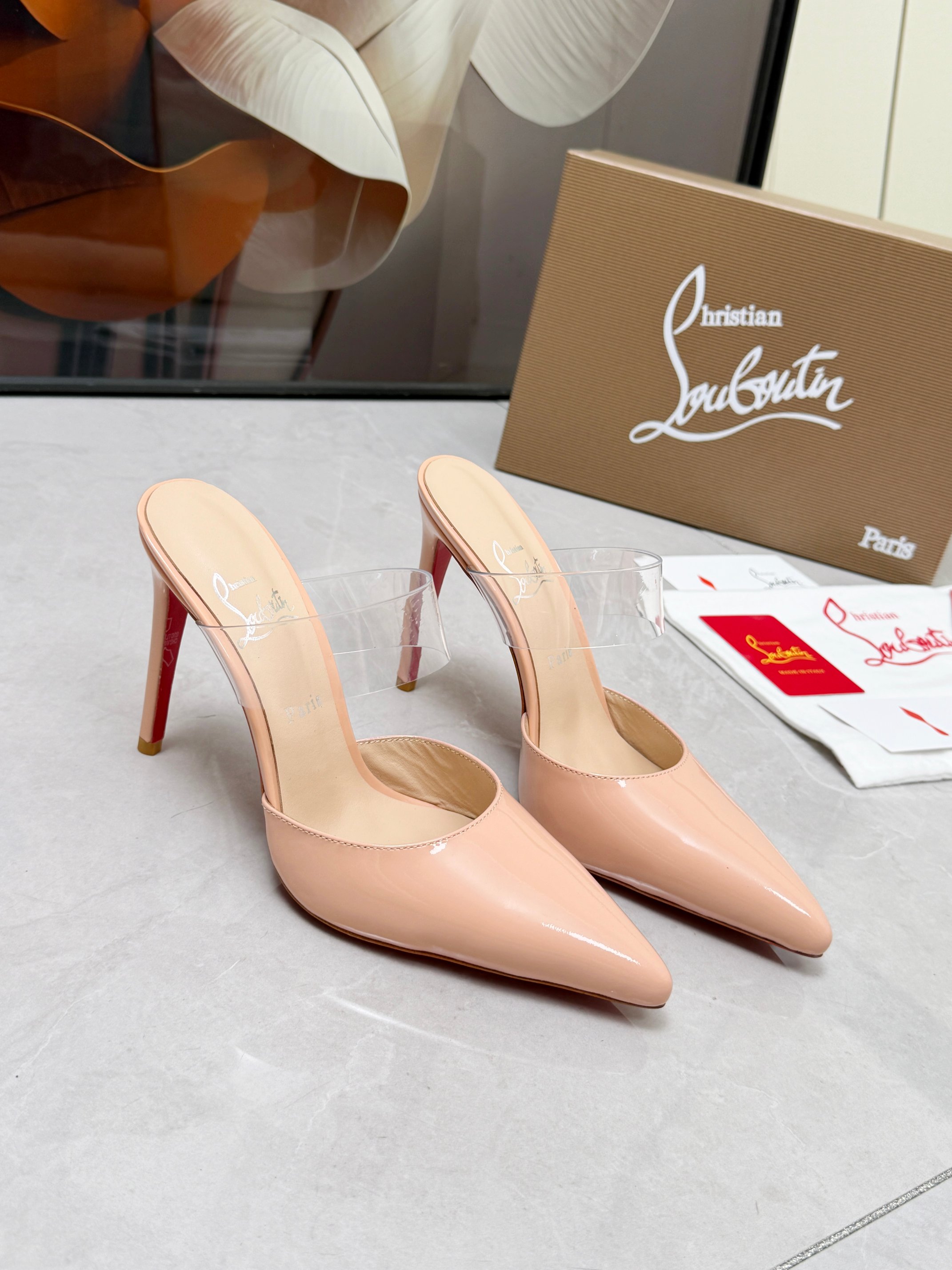 Cheap Christian Louboutin Pumps High Heels in 221525, $75 USD- [IB221525] - Replica Christian Louboutin Pumps High Heels