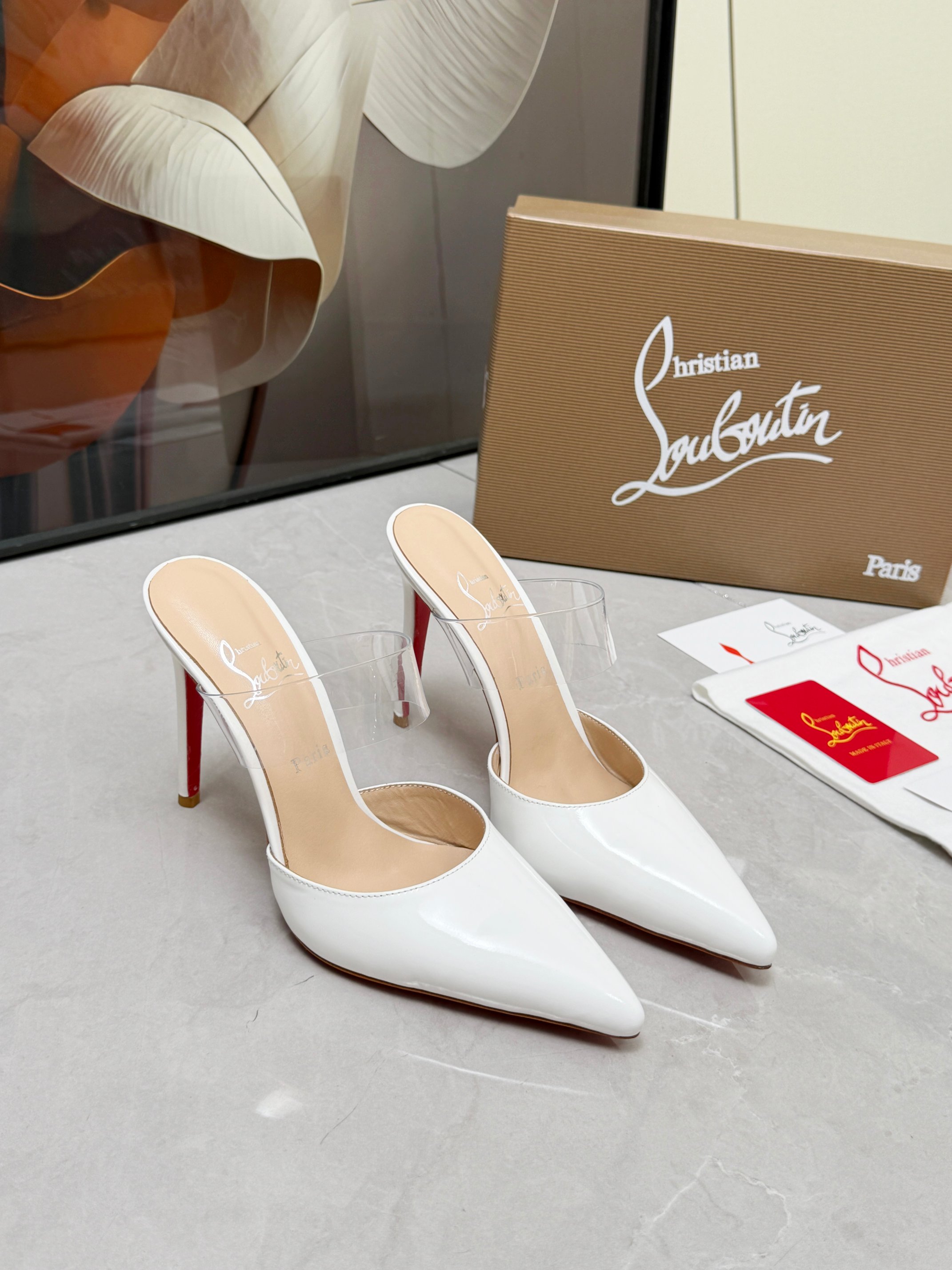Cheap Christian Louboutin Pumps High Heels in 221526, $75 USD- [IB221526] - Replica Christian Louboutin Pumps High Heels