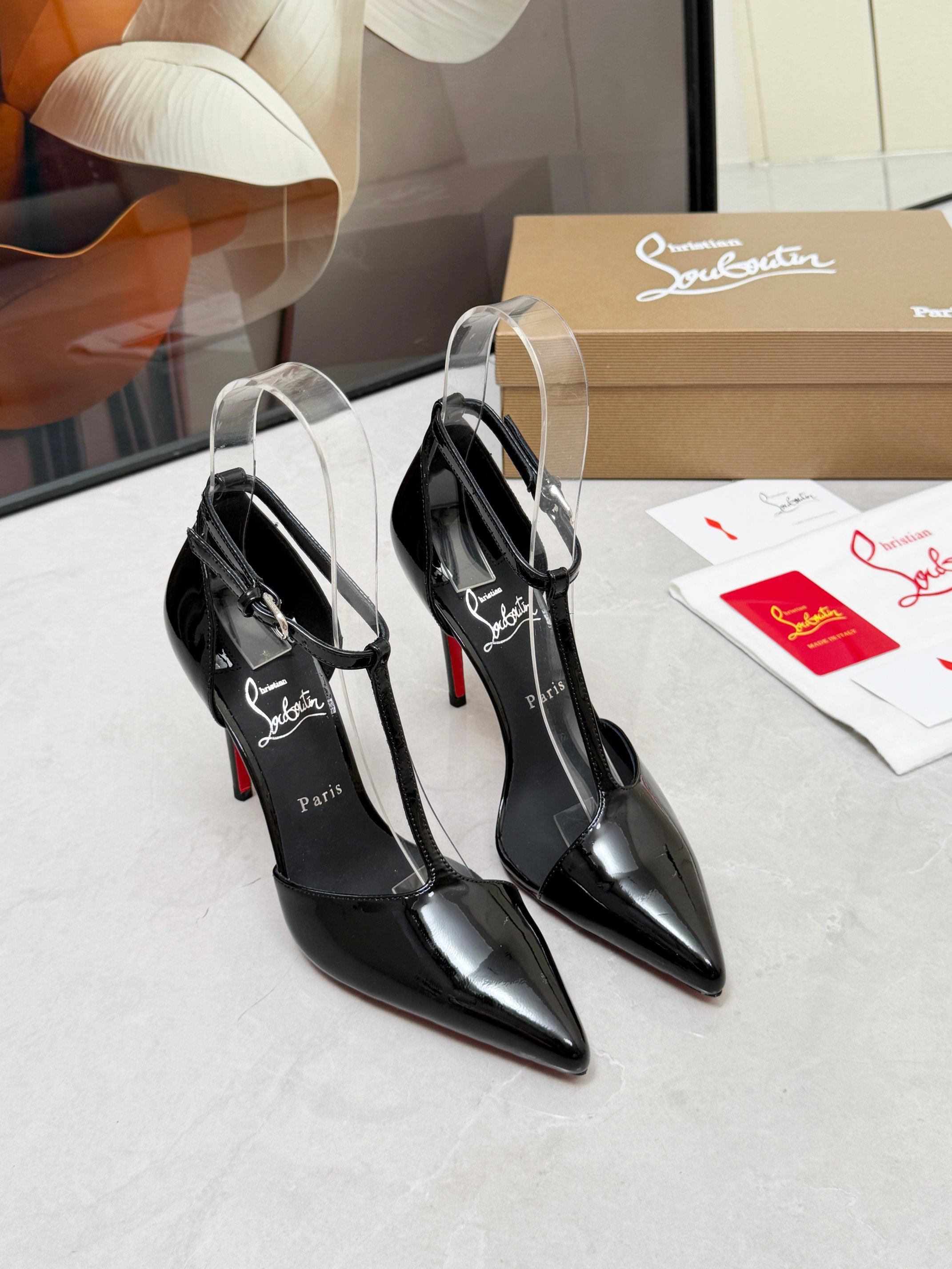 Cheap Christian Louboutin Pumps High Heels in 221528, $75 USD- [IB221528] - Replica Christian Louboutin Pumps High Heels