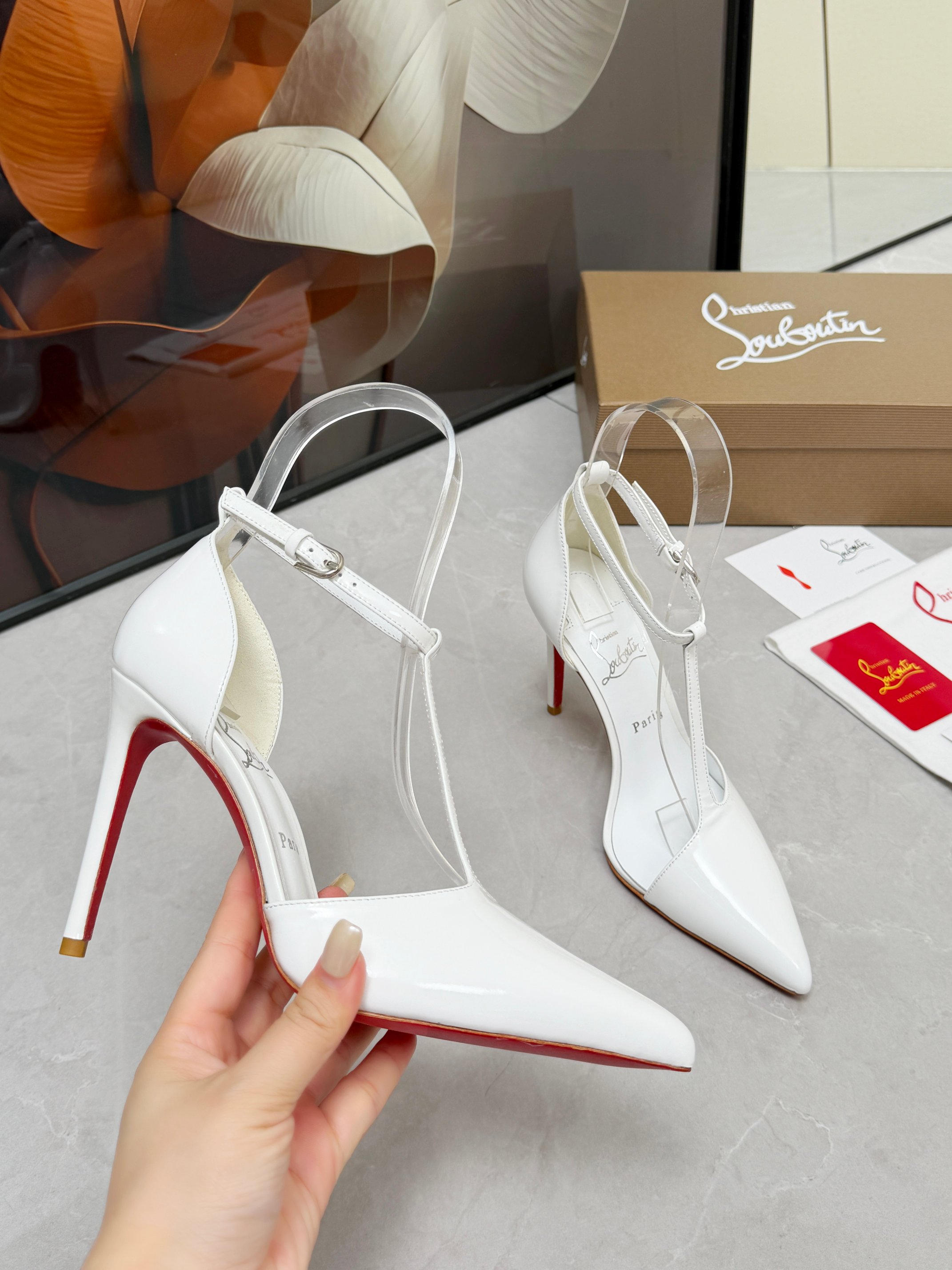 Cheap Christian Louboutin Pumps High Heels in 221530, $75 USD- [IB221530] - Replica Christian Louboutin Pumps High Heels
