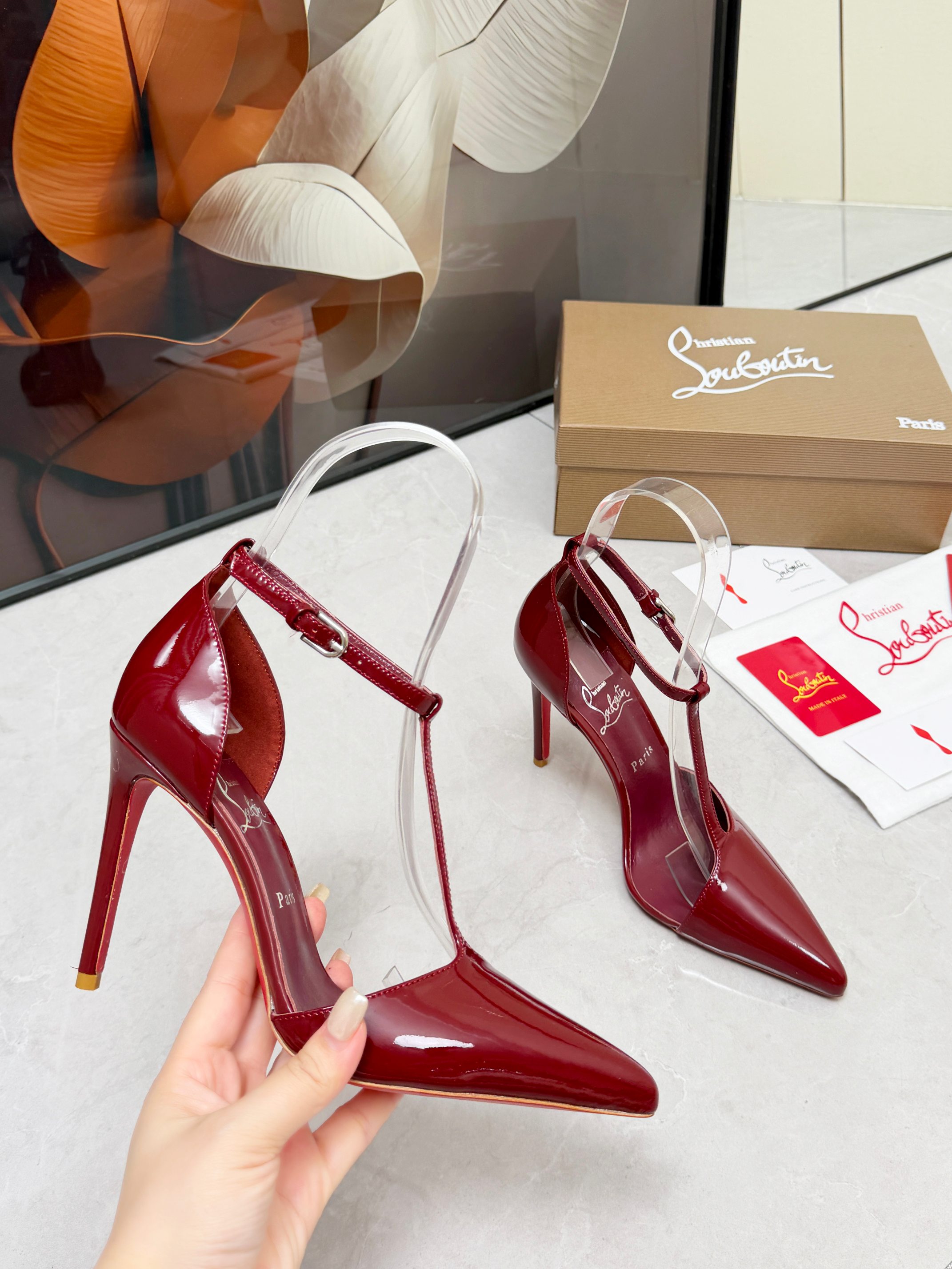 Cheap Christian Louboutin Pumps High Heels in 221531, $75 USD- [IB221531] - Replica Christian Louboutin Pumps High Heels