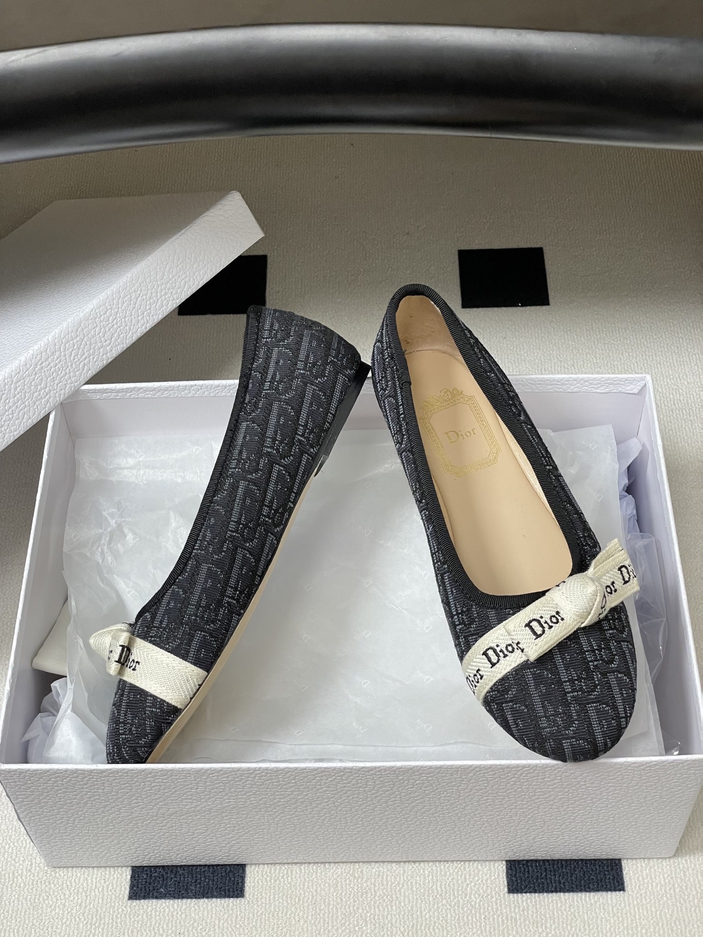 Cheap Dior Loafers For Woman in 221537, $75 USD- [IB221537] - Replica Dior Loafers For Woman