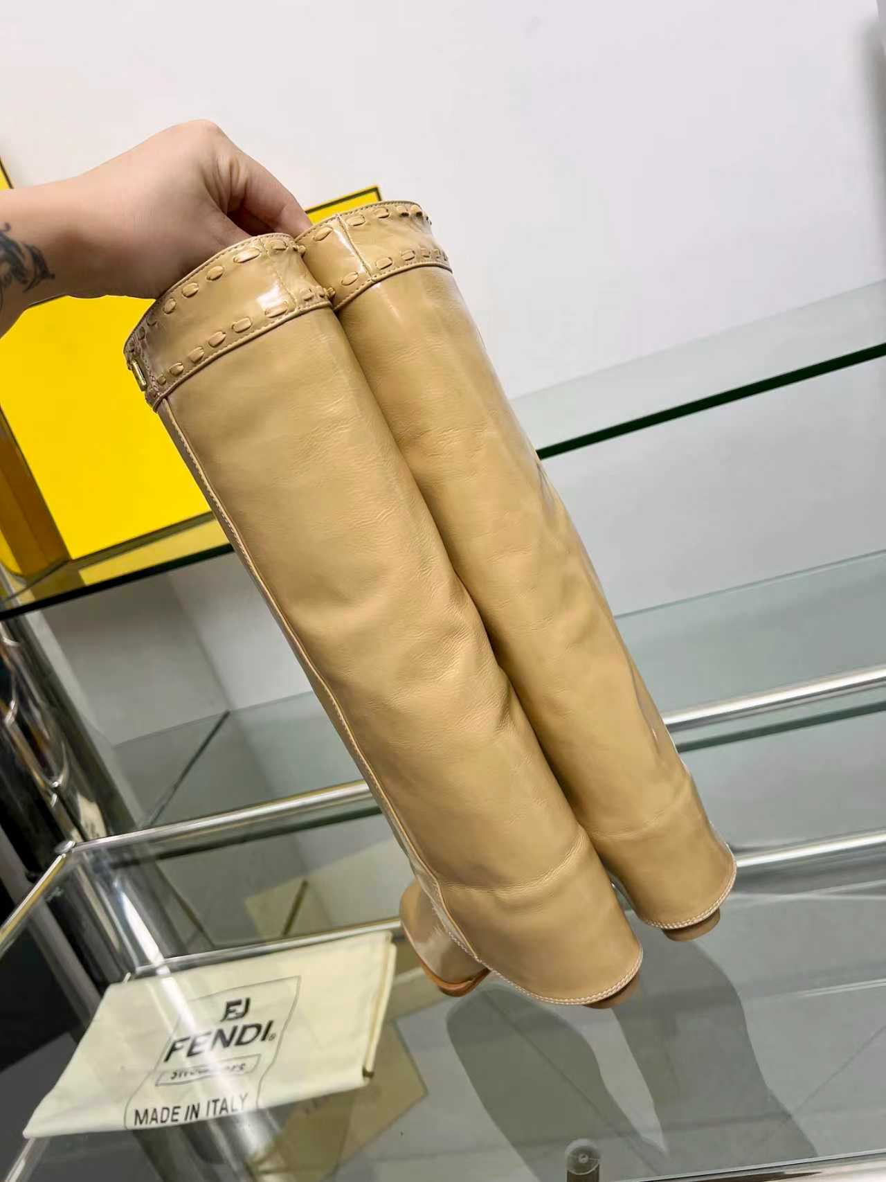 Cheap Fendi Sneakers For Women in 221540, $125 USD- [IB221540] - Replica Fendi Sneakers For Women