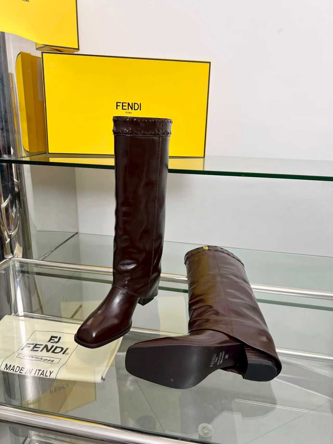 Cheap Fendi Sneakers For Women in 221541, $125 USD- [IB221541] - Replica Fendi Sneakers For Women