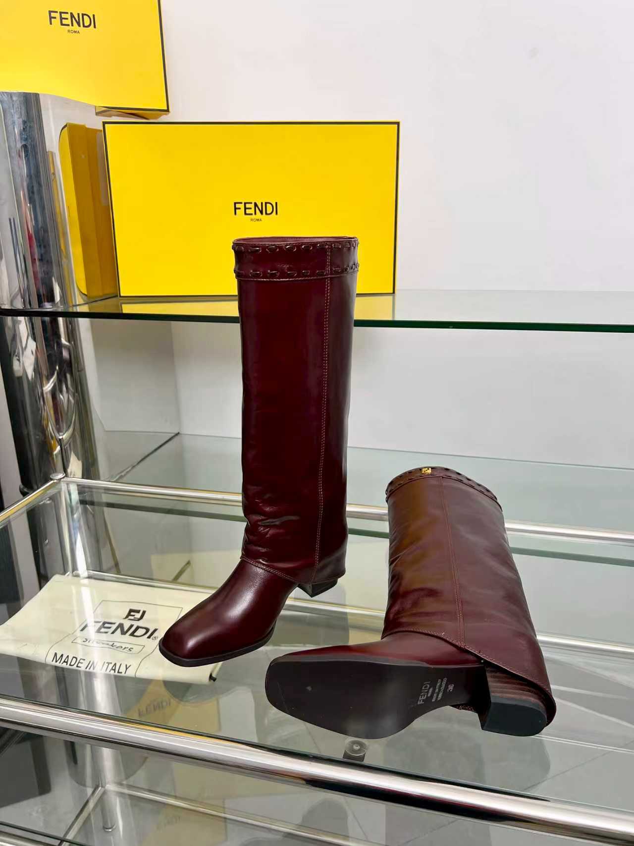 Cheap Fendi Sneakers For Women in 221542, $125 USD- [IB221542] - Replica Fendi Sneakers For Women