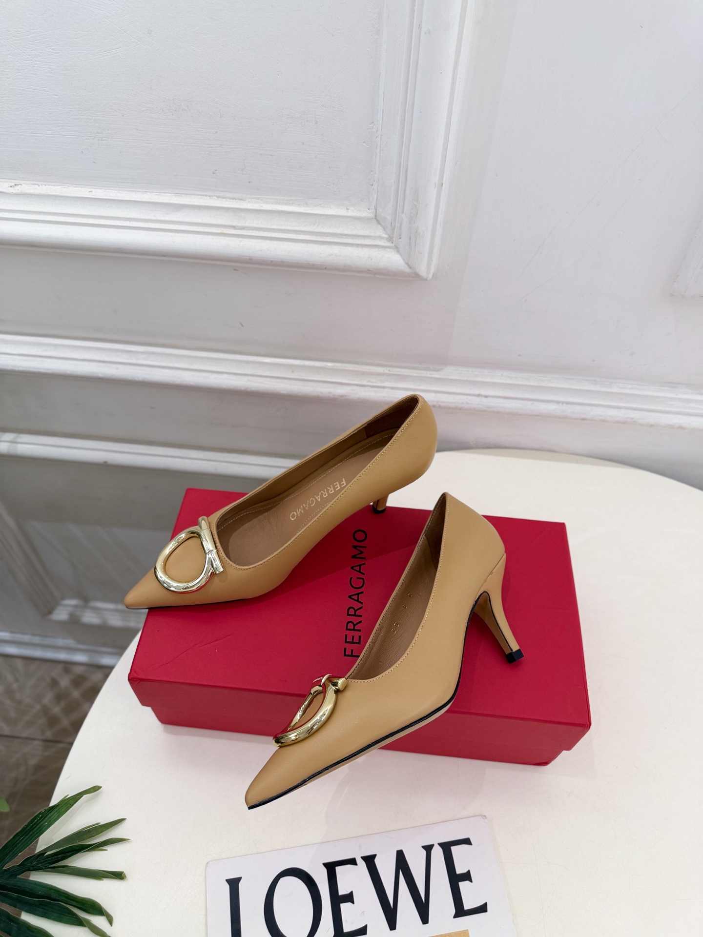 Cheap Ferragamo Loafers and Drivers For Women in 221551, $105 USD- [IB221551] - Replica Ferragamo Loafers and Drivers For Women