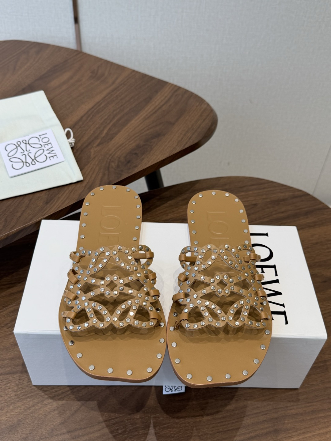 Cheap Loewe Slippers in 221565, $70 USD- [IB221565] - Replica Loewe Slippers