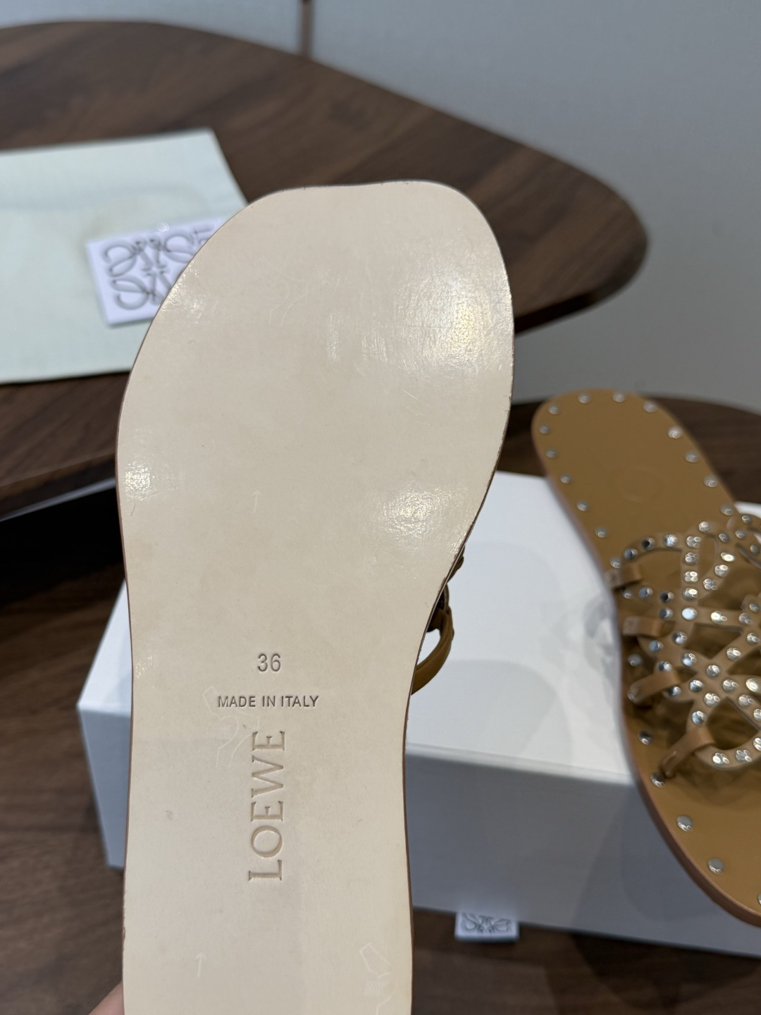 Cheap Loewe Slippers in 221565, $70 USD- [IB221565] - Replica Loewe Slippers