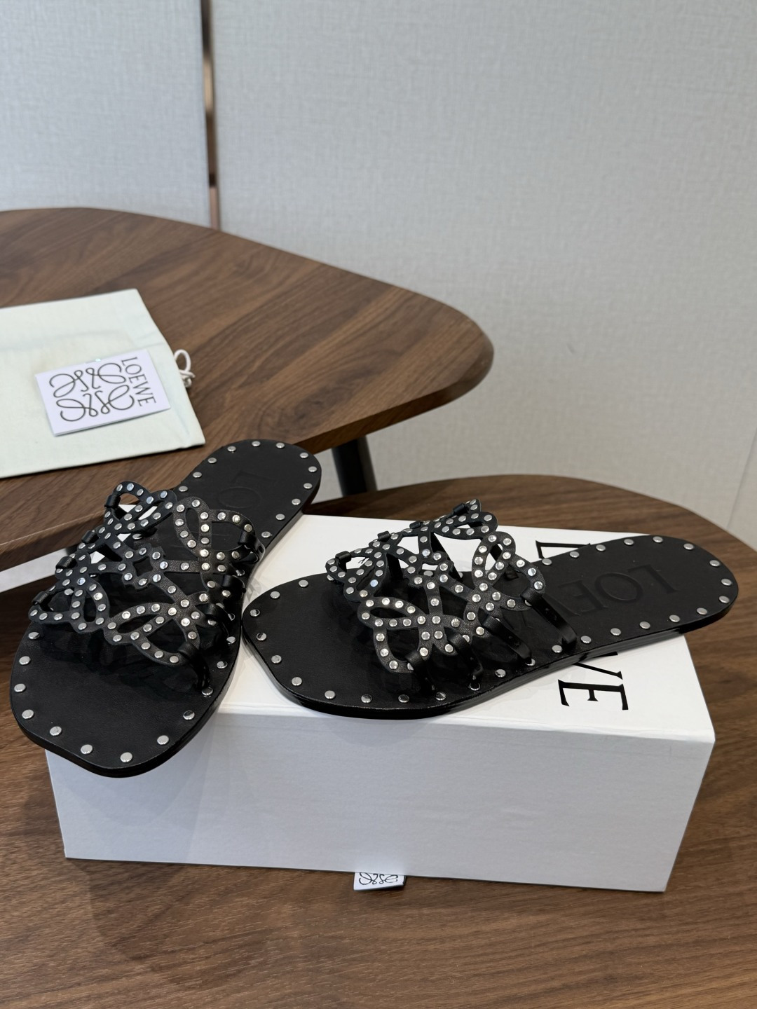 Cheap Loewe Slippers in 221566, $70 USD- [IB221566] - Replica Loewe Slippers