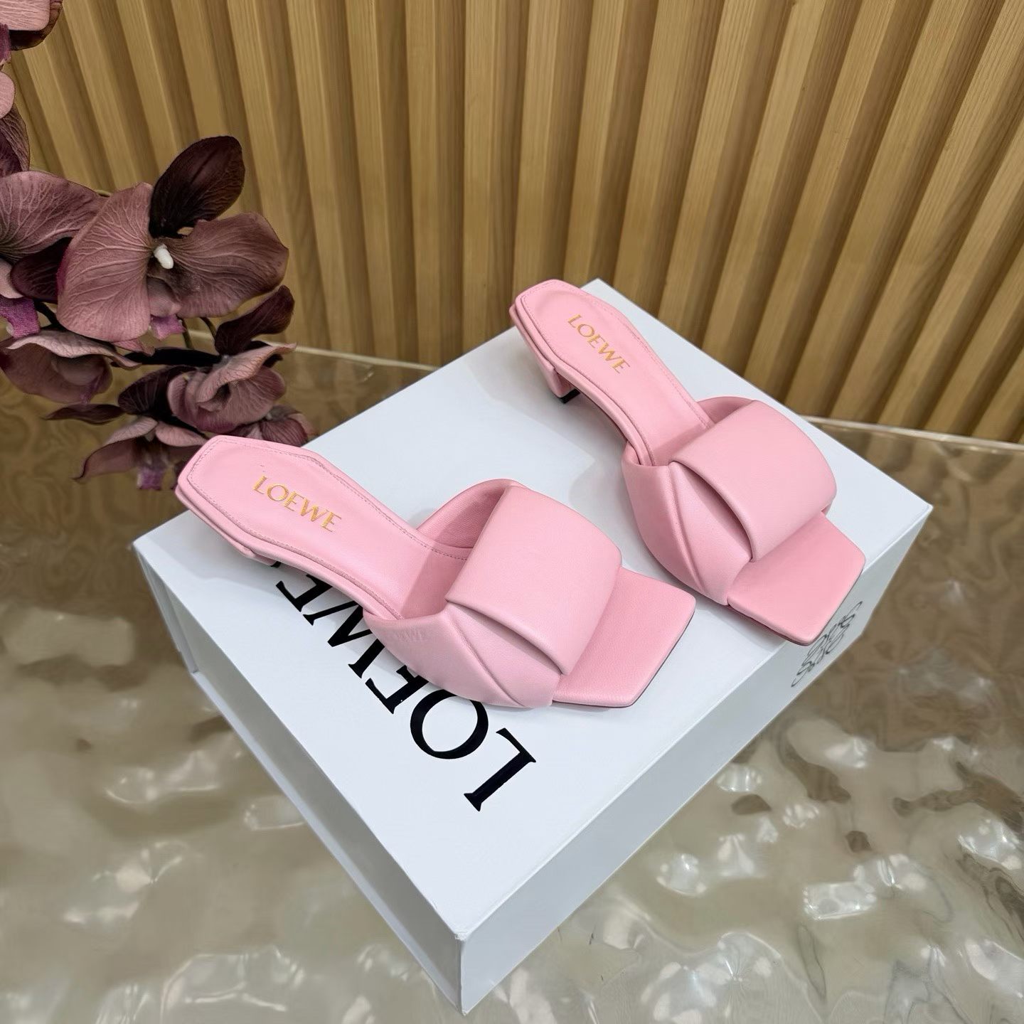 Cheap Loewe Slippers in 221569, $70 USD- [IB221569] - Replica Loewe Slippers