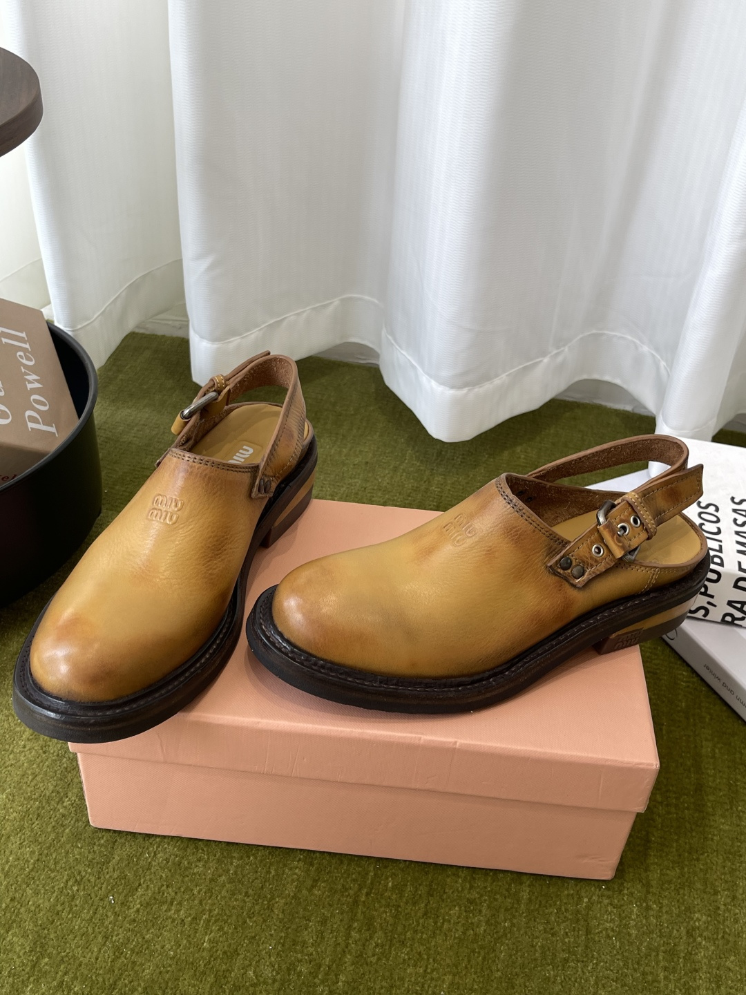 Cheap MiuMiu Sandals And Slippers For Women in 221588, $110 USD- [IB221588] - Replica MiuMiu Sandals And Slippers For Women