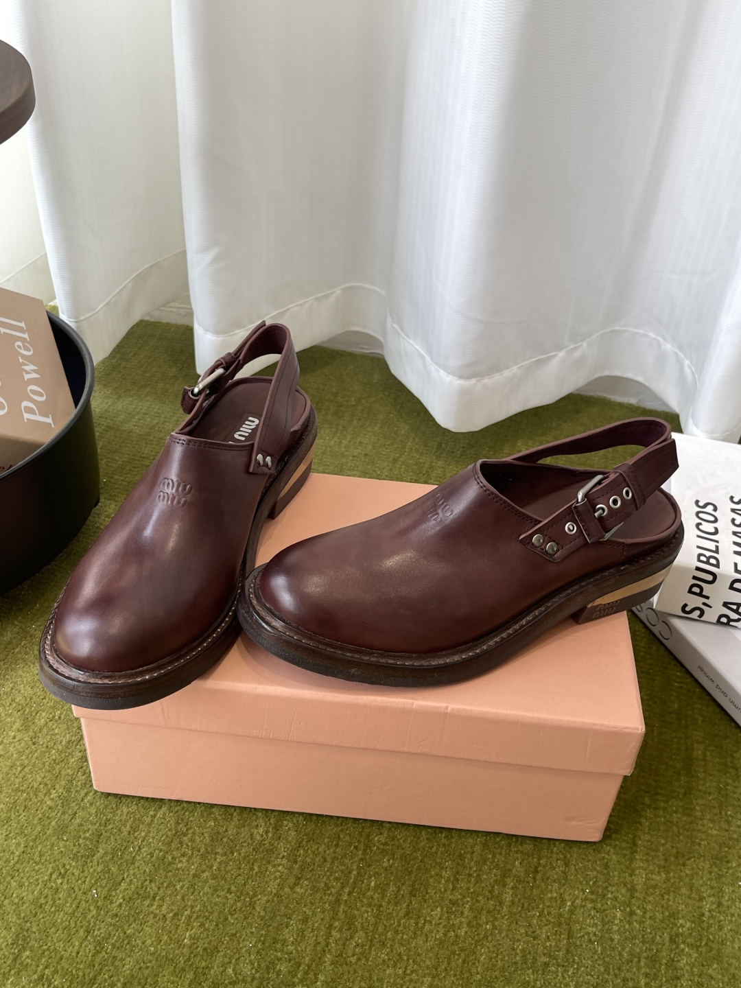 Cheap MiuMiu Sandals And Slippers For Women in 221590, $110 USD- [IB221590] - Replica MiuMiu Sandals And Slippers For Women
