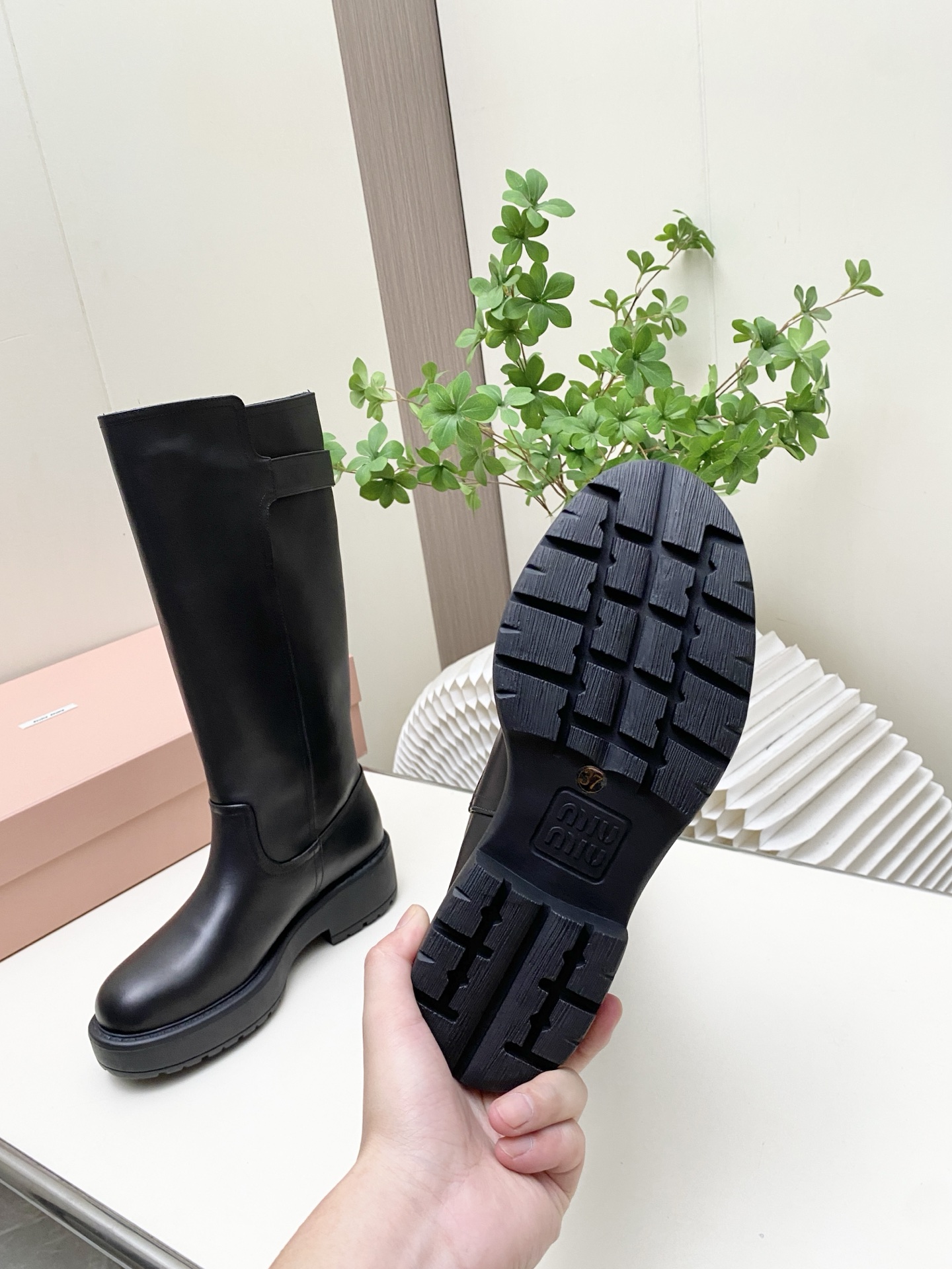 Cheap MiuMiu Boots For Women in 221591, $125 USD- [IB221591] - Replica MiuMiu Boots For Women