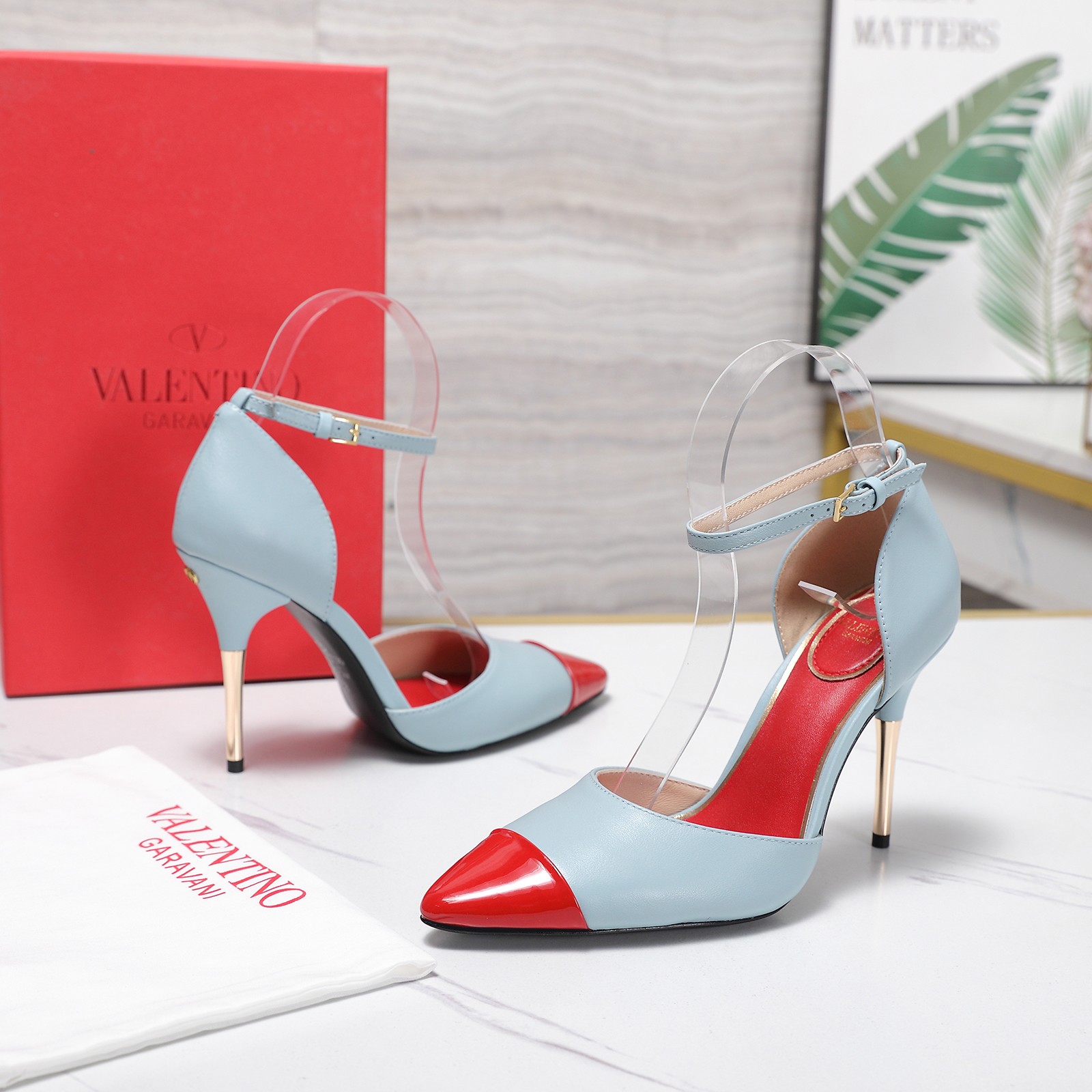 Cheap Valentino Pumps For Women in 221604, $90 USD- [IB221604] - Replica Valentino Pumps For Women