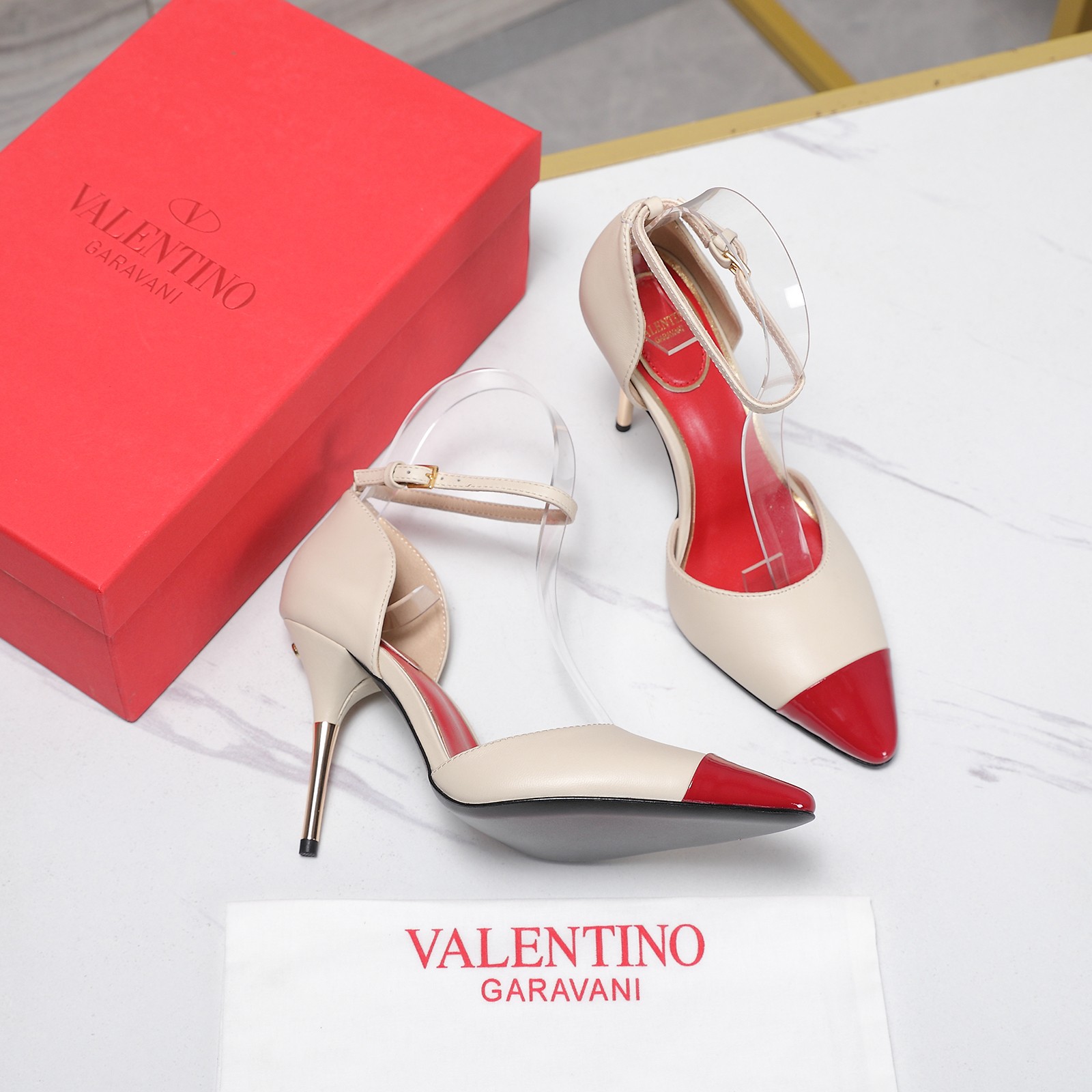 Cheap Valentino Pumps For Women in 221606, $90 USD- [IB221606] - Replica Valentino Pumps For Women