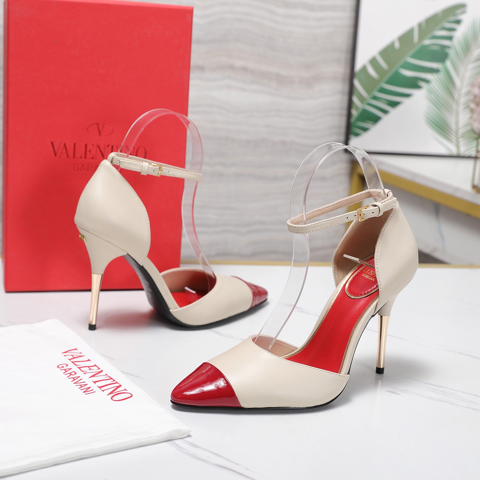 Cheap Valentino Pumps For Women in 221606, $90 USD- [IB221606] - Replica Valentino Pumps For Women