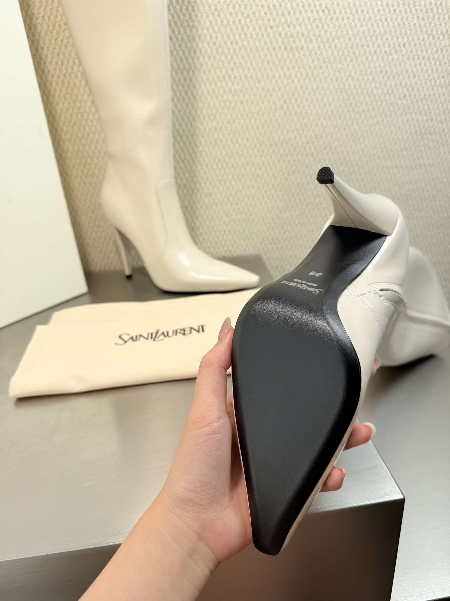 Cheap YSL Pumps For Women in 221638, $125 USD- [IB221638] - Replica YSL Pumps For Women