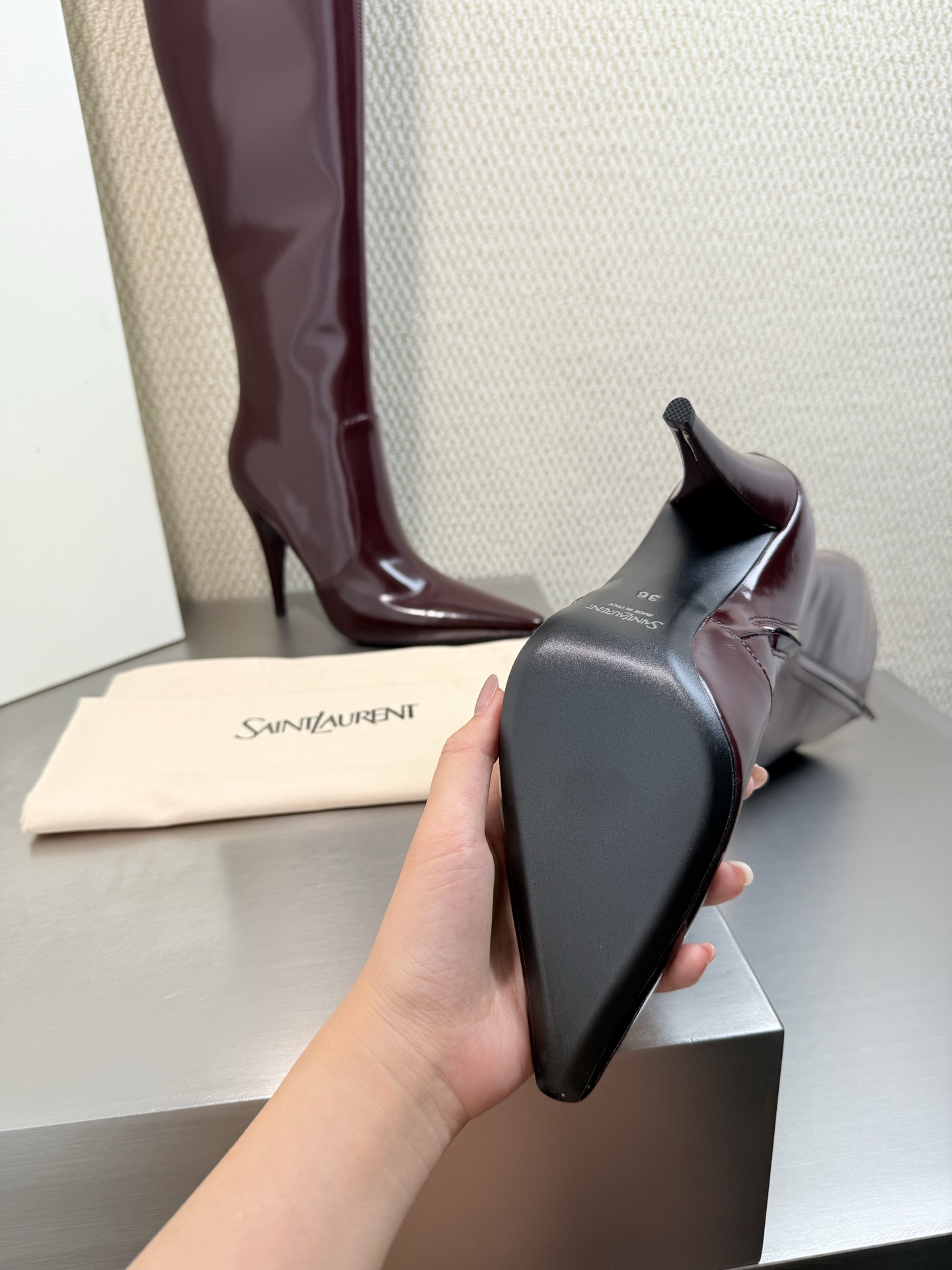 Cheap YSL Pumps For Women in 221639, $125 USD- [IB221639] - Replica YSL Pumps For Women
