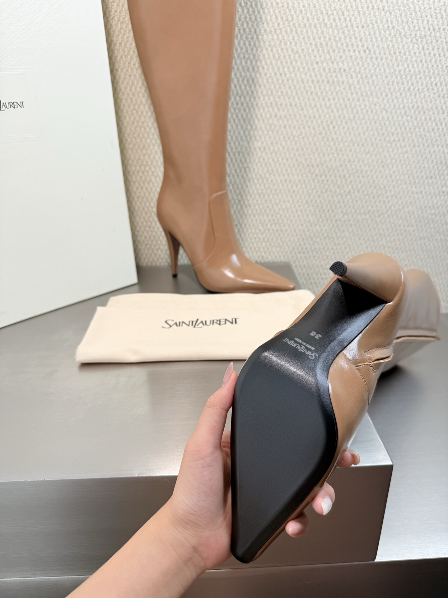 Cheap YSL Pumps For Women in 221640, $125 USD- [IB221640] - Replica YSL Pumps For Women