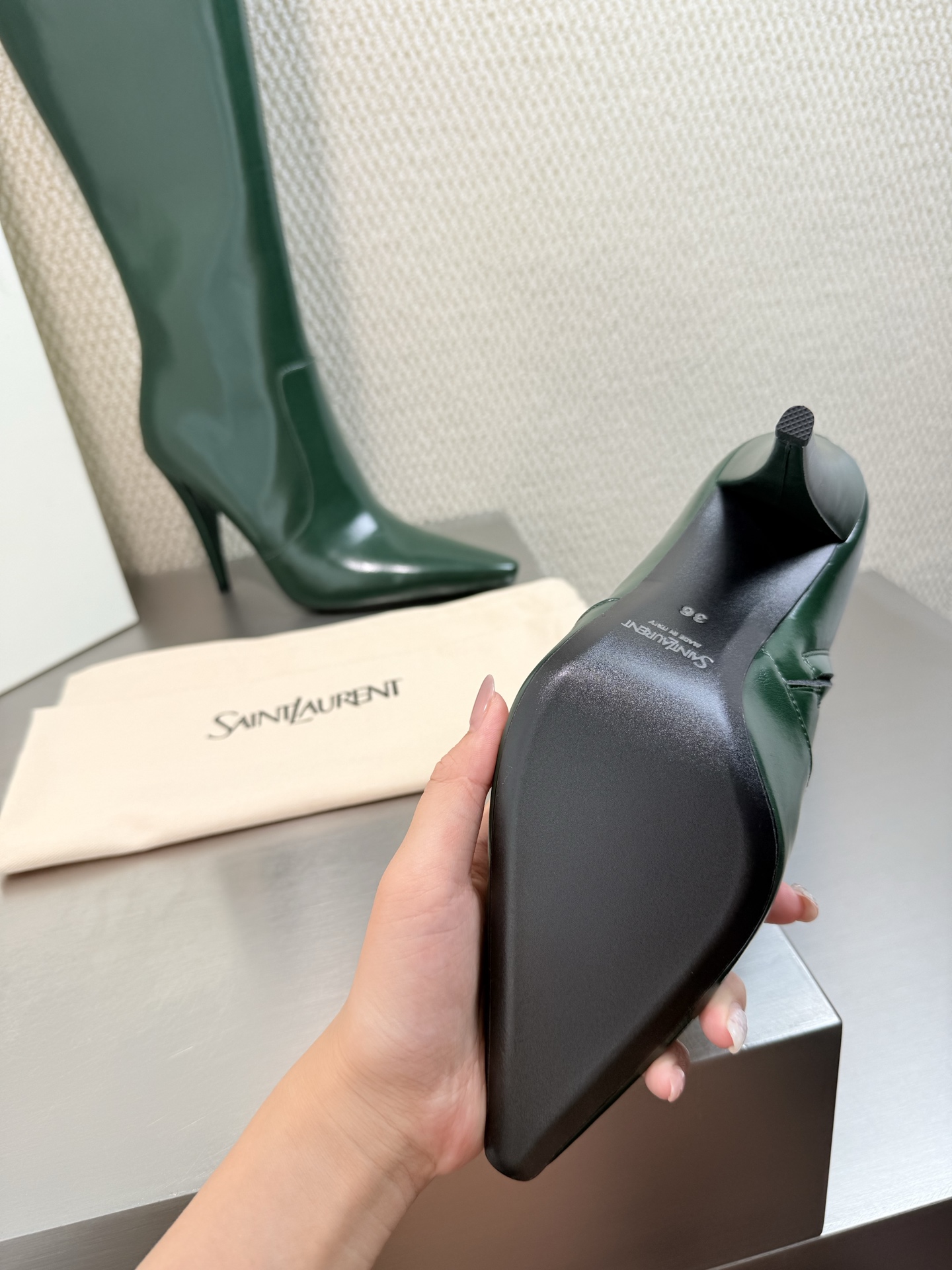 Cheap YSL Pumps For Women in 221641, $125 USD- [IB221641] - Replica YSL Pumps For Women