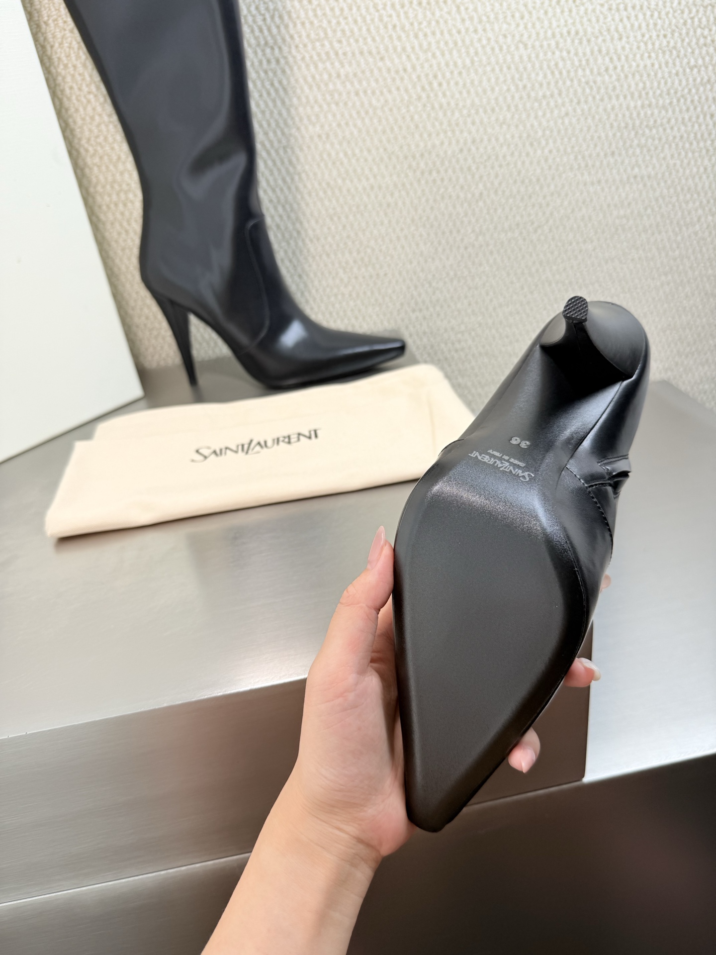 Cheap YSL Pumps For Women in 221643, $125 USD- [IB221643] - Replica YSL Pumps For Women