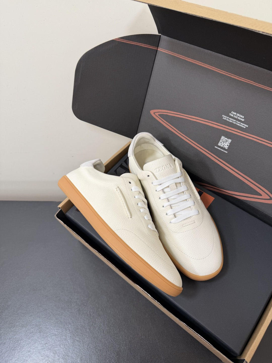 Cheap ZEGNA Shoes in 221662, $75 USD- [IB221662] - Replica ZEGNA Shoes for MEN