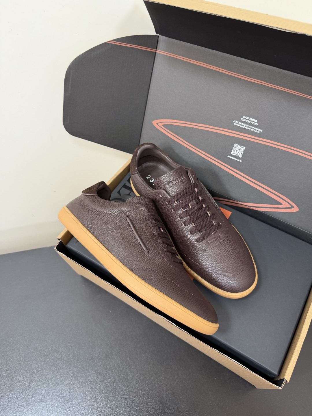 Cheap ZEGNA Shoes in 221663, $75 USD- [IB221663] - Replica ZEGNA Shoes for MEN