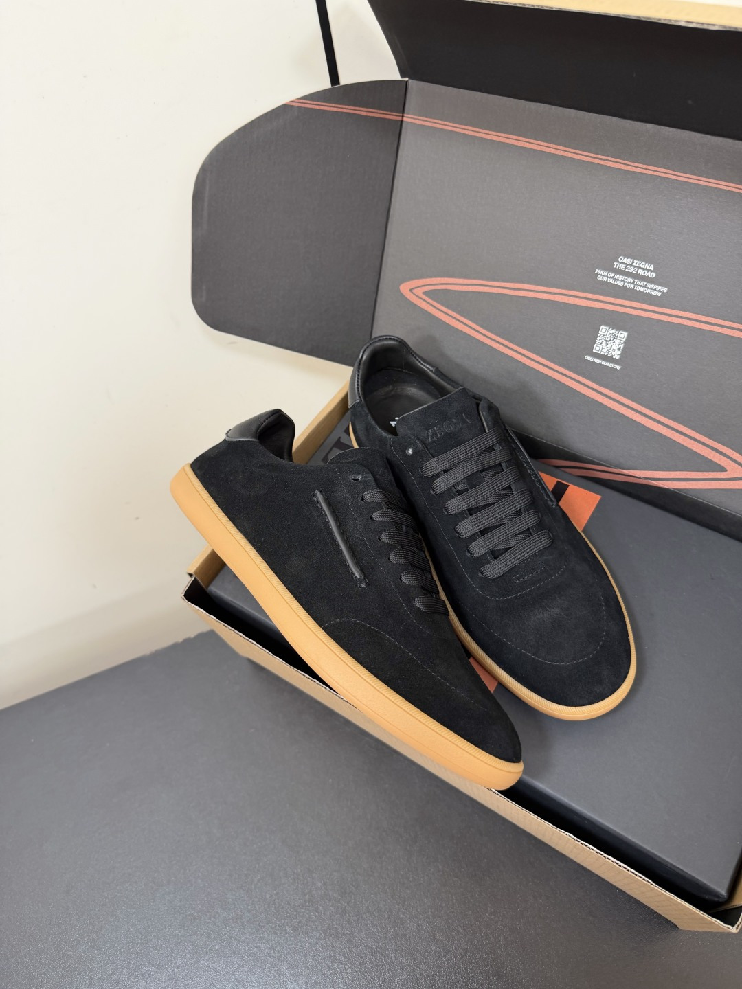 Cheap ZEGNA Shoes in 221665, $75 USD- [IB221665] - Replica ZEGNA Shoes for MEN