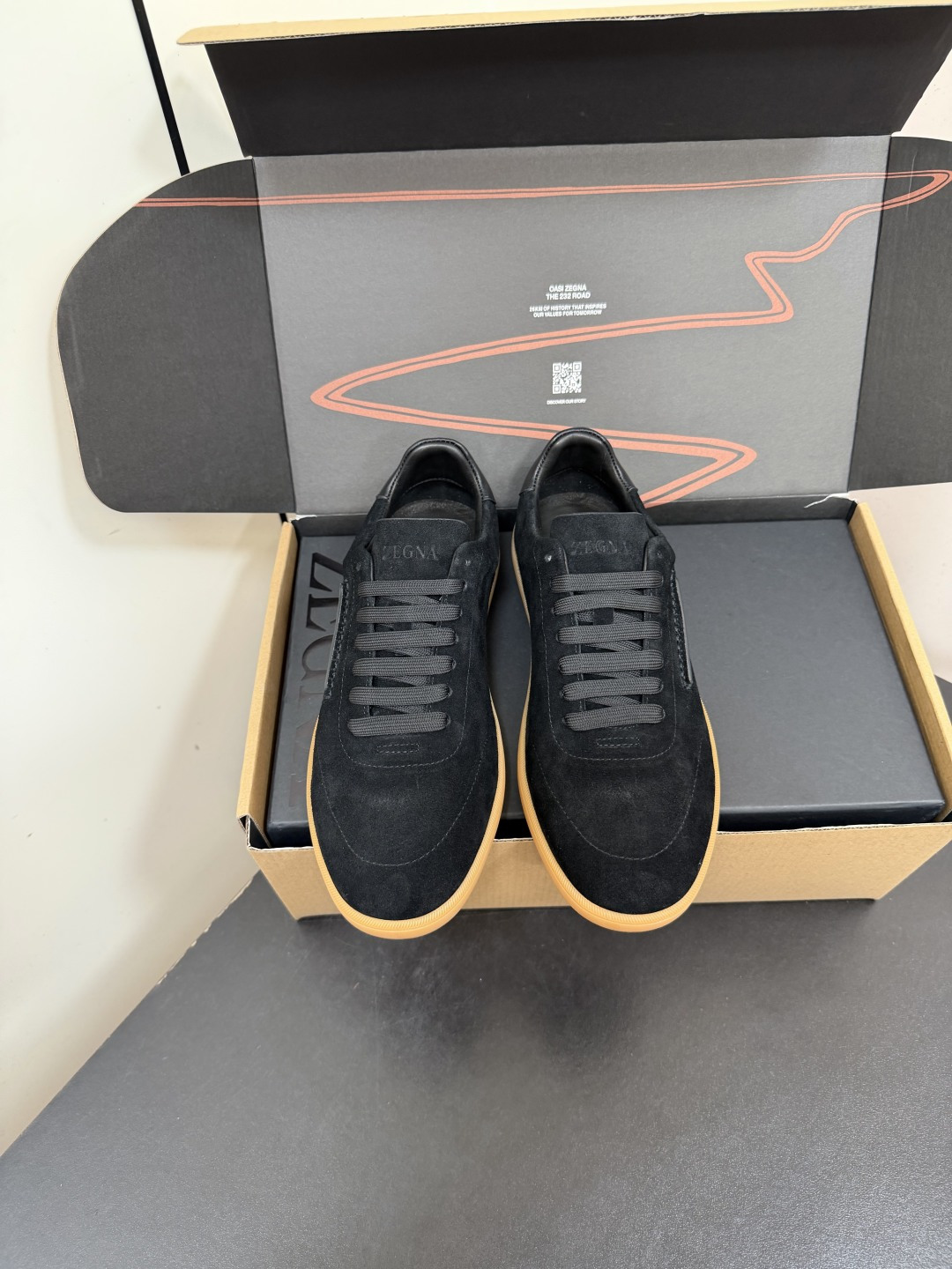 Cheap ZEGNA Shoes in 221665, $75 USD- [IB221665] - Replica ZEGNA Shoes for MEN