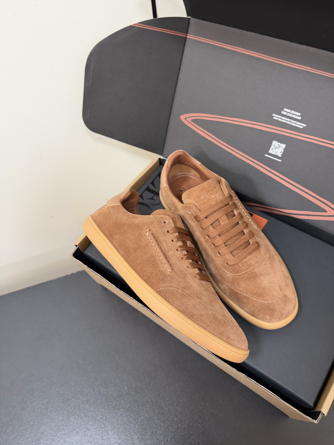 Cheap ZEGNA Shoes in 221668, $75 USD- [IB221668] - Replica ZEGNA Shoes for MEN