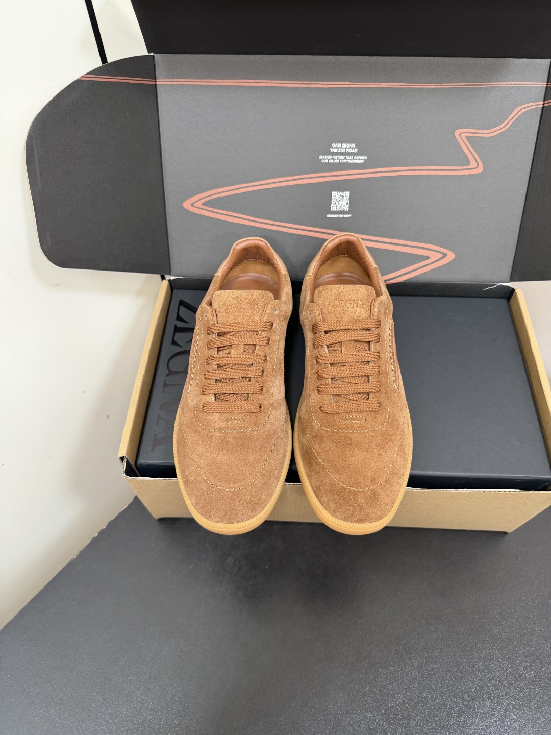 Cheap ZEGNA Shoes in 221668, $75 USD- [IB221668] - Replica ZEGNA Shoes for MEN