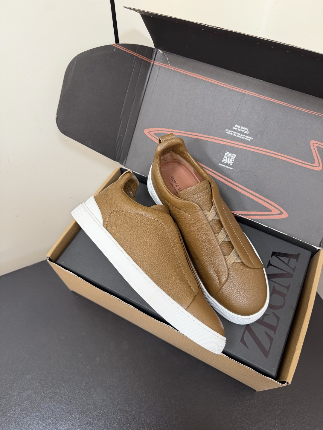 Cheap ZEGNA Shoes in 221680, $80 USD- [IB221680] - Replica ZEGNA Shoes for MEN
