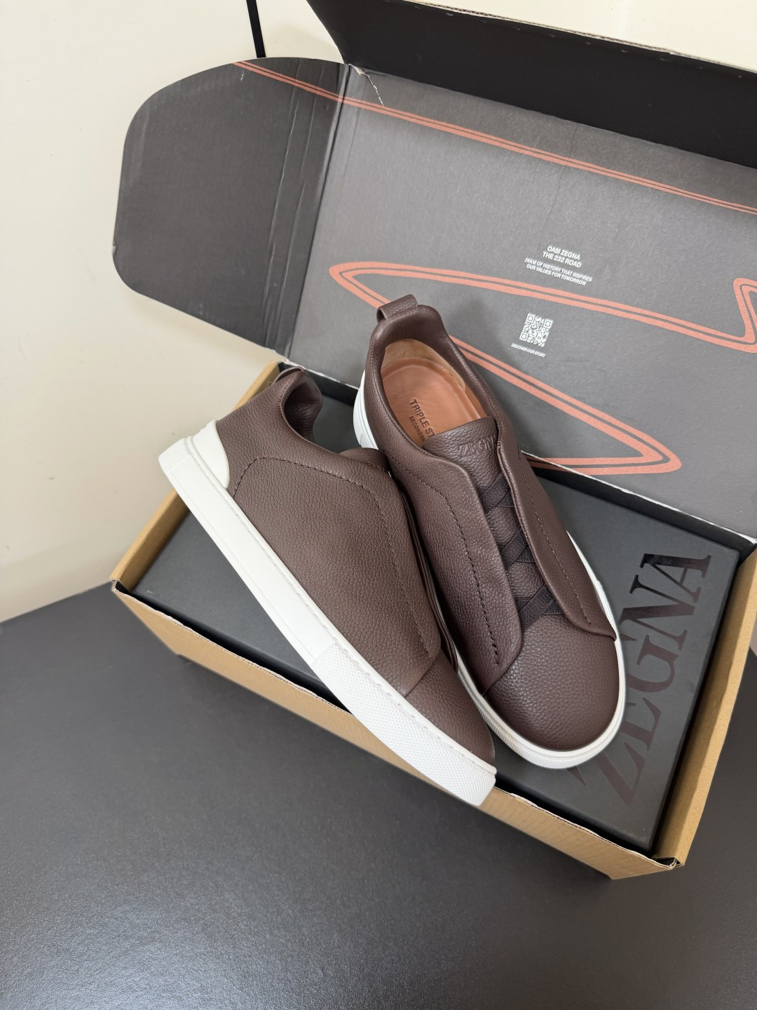 Cheap ZEGNA Shoes in 221681, $80 USD- [IB221681] - Replica ZEGNA Shoes for MEN