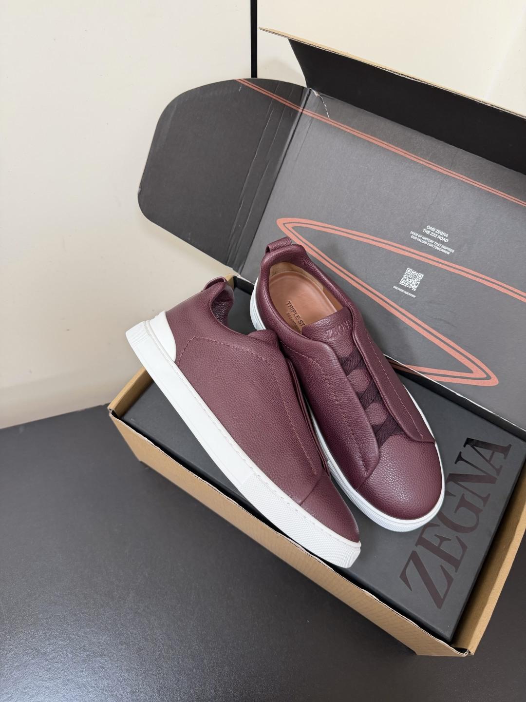 Cheap ZEGNA Shoes in 221682, $80 USD- [IB221682] - Replica ZEGNA Shoes for MEN