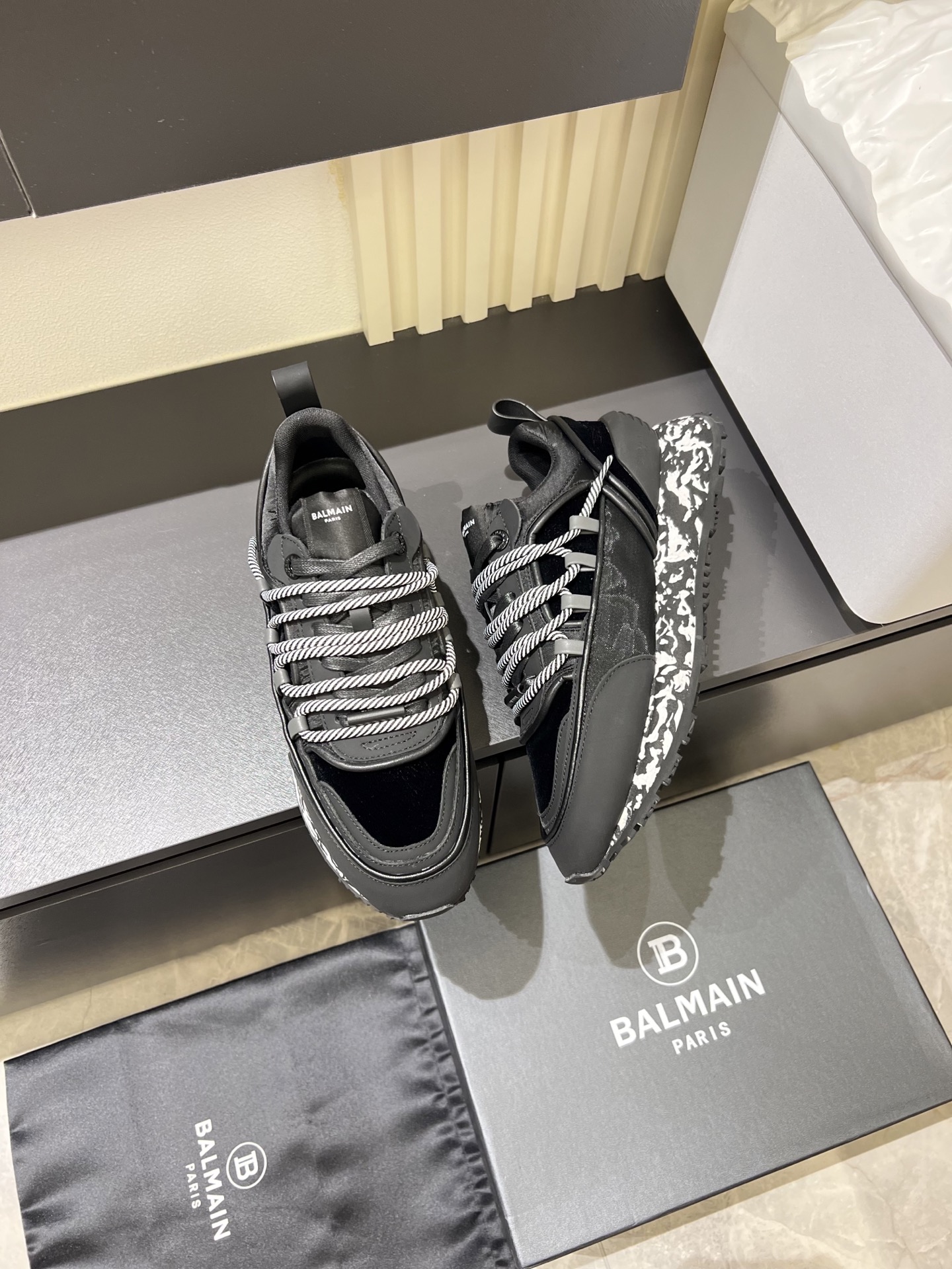 Cheap Balmain Shoes for Men in 221697, $80 USD- [IB221697] - Replica Balmain Shoes for Men
