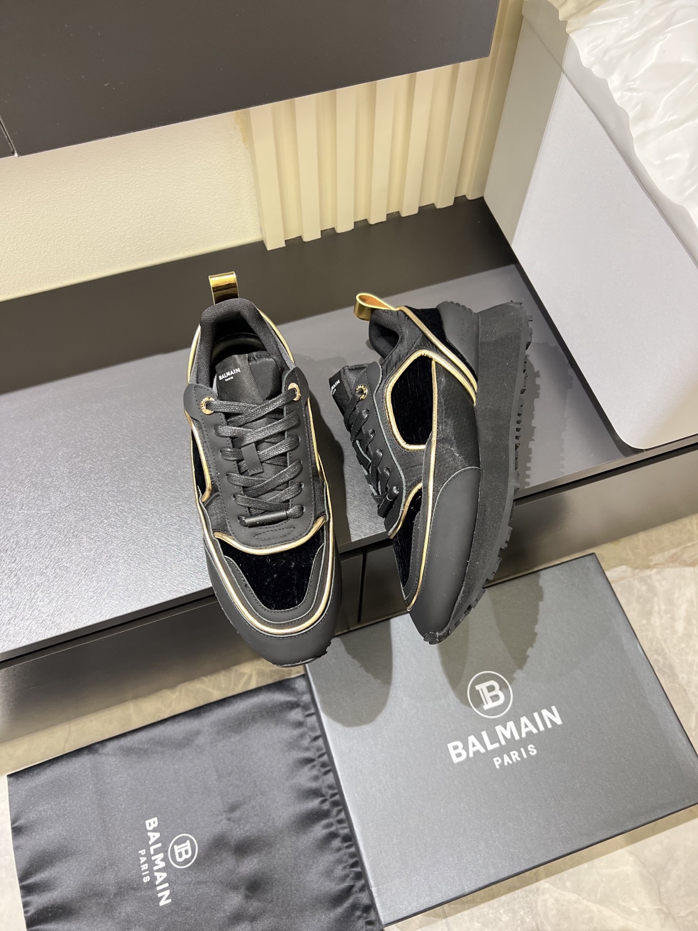 Cheap Balmain Shoes for Men in 221700, $80 USD- [IB221700] - Replica Balmain Shoes for Men