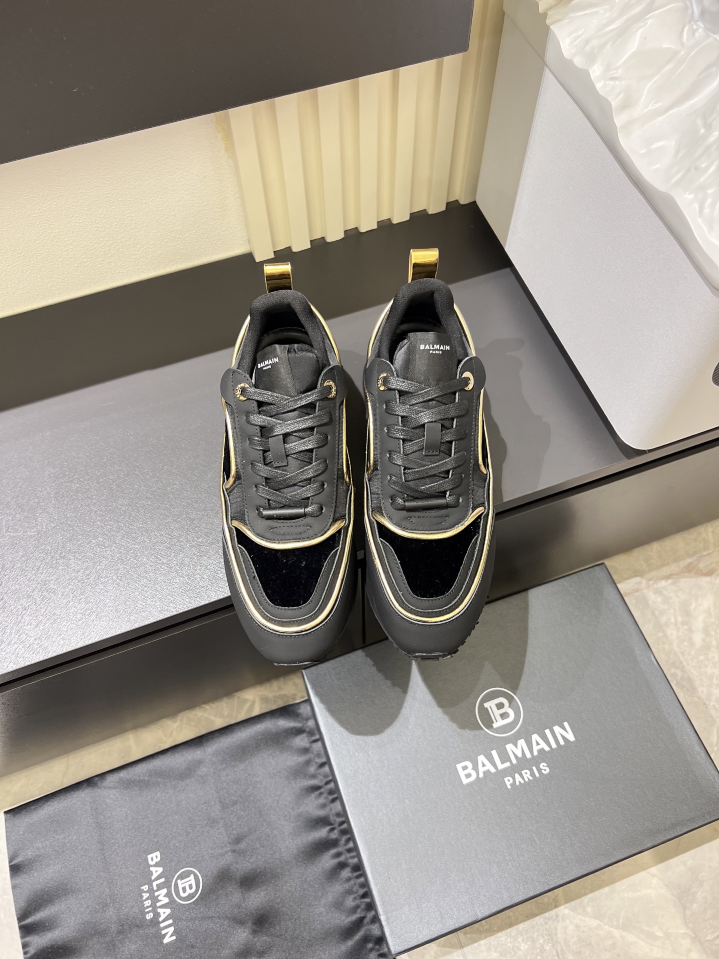 Cheap Balmain Shoes for Men in 221700, $80 USD- [IB221700] - Replica Balmain Shoes for Men