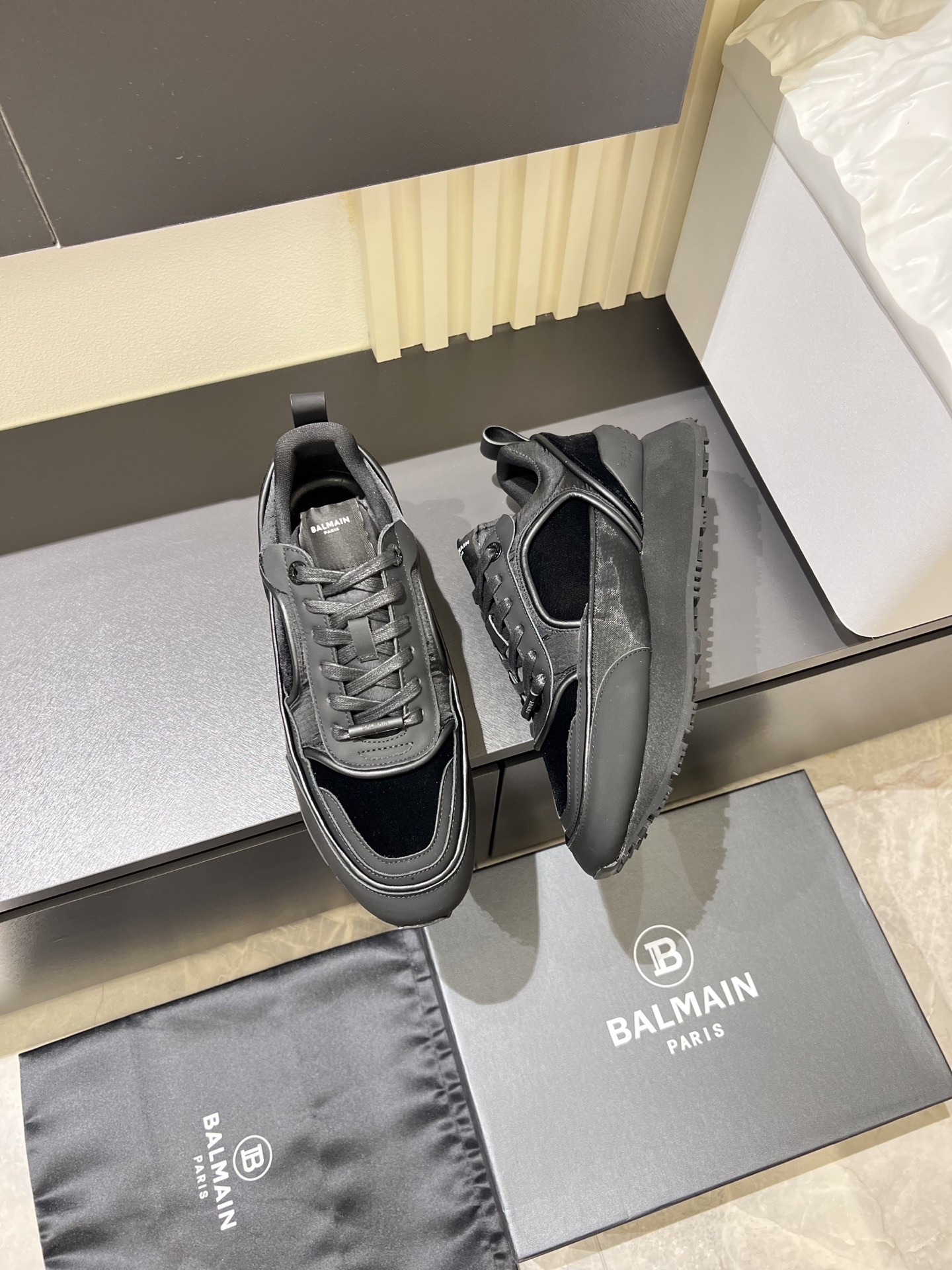Cheap Balmain Shoes for Men in 221702, $80 USD- [IB221702] - Replica Balmain Shoes for Men