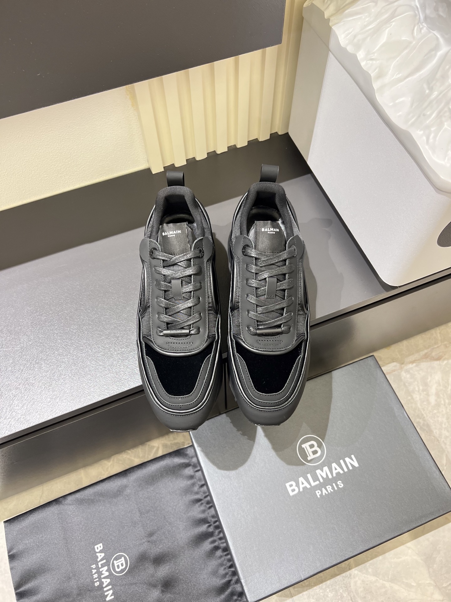 Cheap Balmain Shoes for Men in 221702, $80 USD- [IB221702] - Replica Balmain Shoes for Men