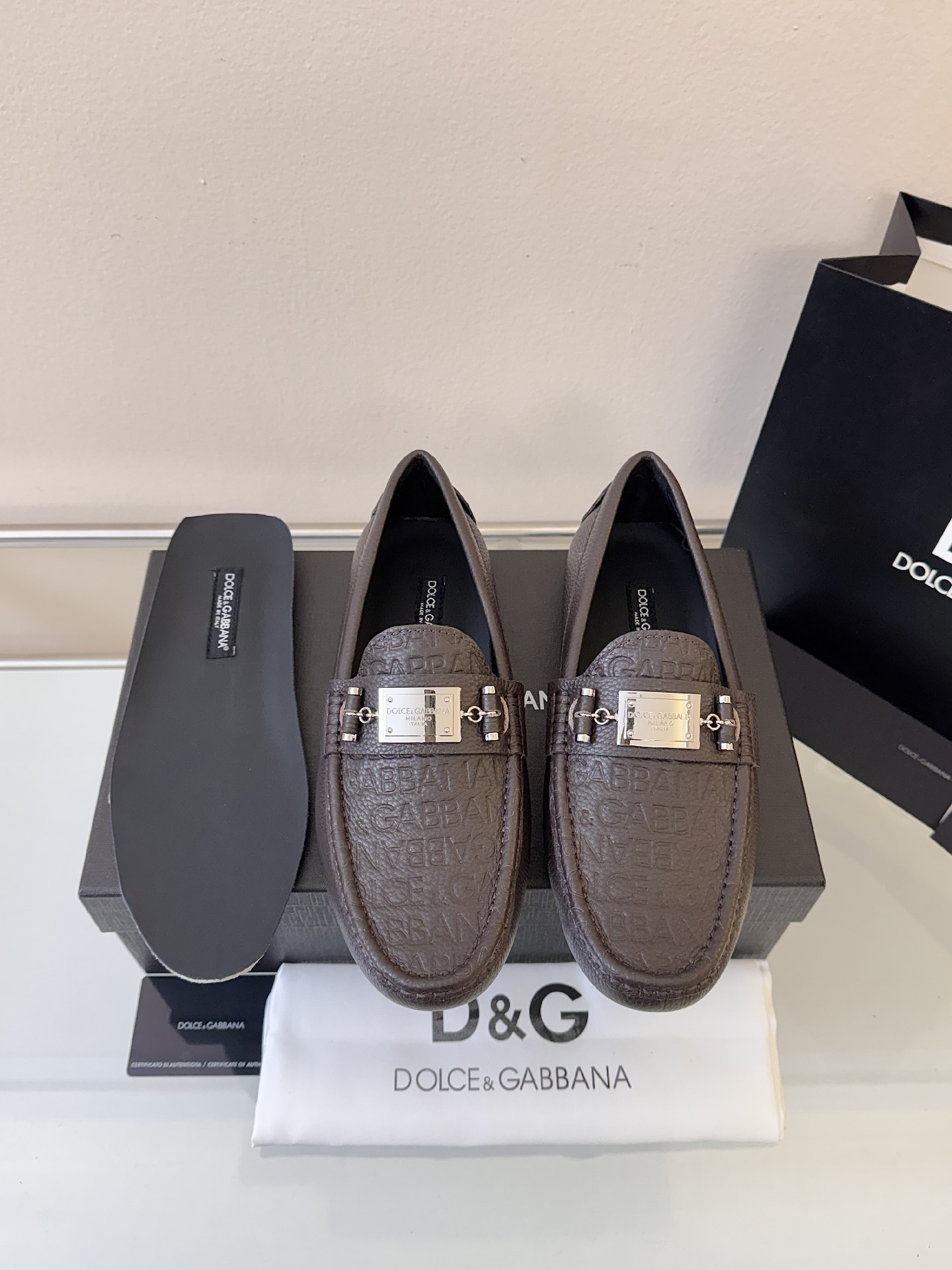 Cheap DG Dress Shoes For Men in 221750, $75 USD- [IB221750] - Replica DG Dress Shoes For Men