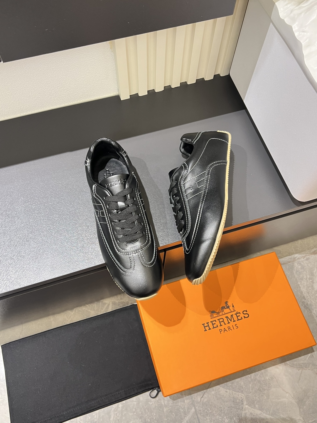 Cheap Hermes Sneakers For Men in 221789, $80 USD- [IB221789] - Replica Hermes Sneakers For Men