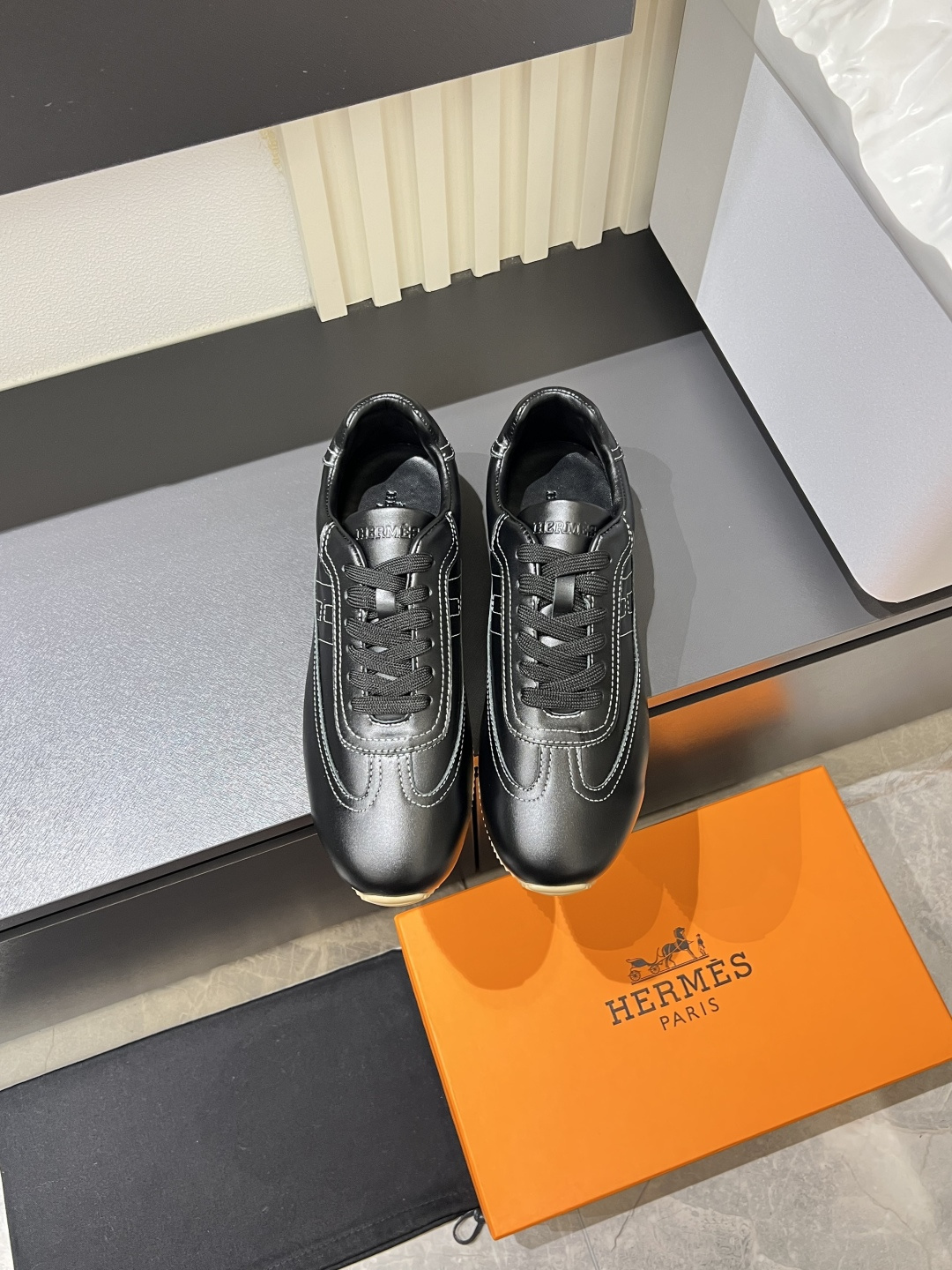Cheap Hermes Sneakers For Men in 221789, $80 USD- [IB221789] - Replica Hermes Sneakers For Men