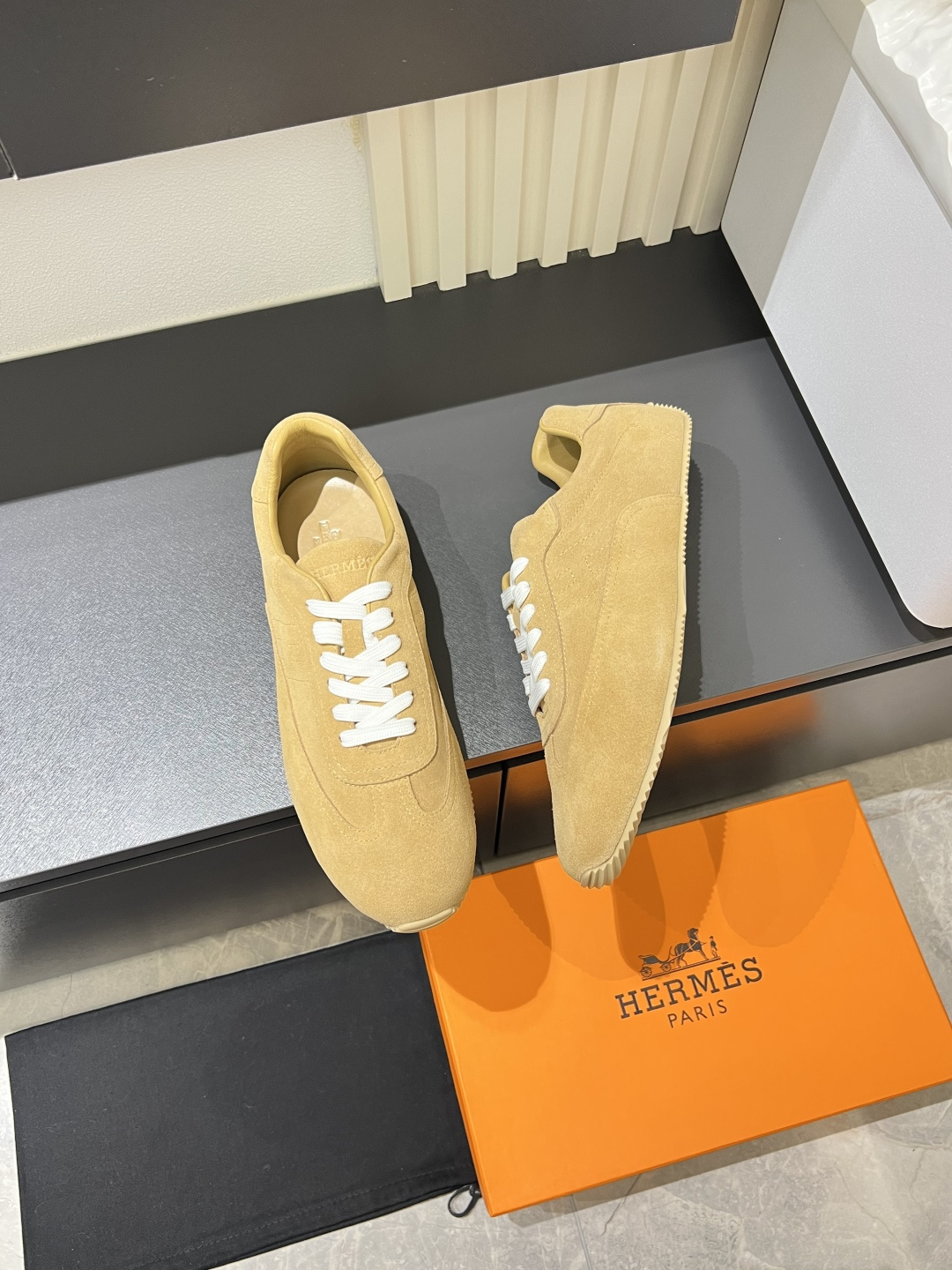 Cheap Hermes Sneakers For Men in 221790, $80 USD- [IB221790] - Replica Hermes Sneakers For Men